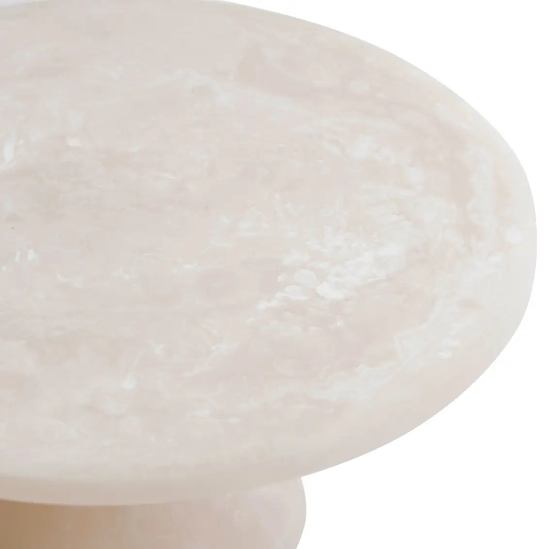 Lucente White Matte Cake Plate