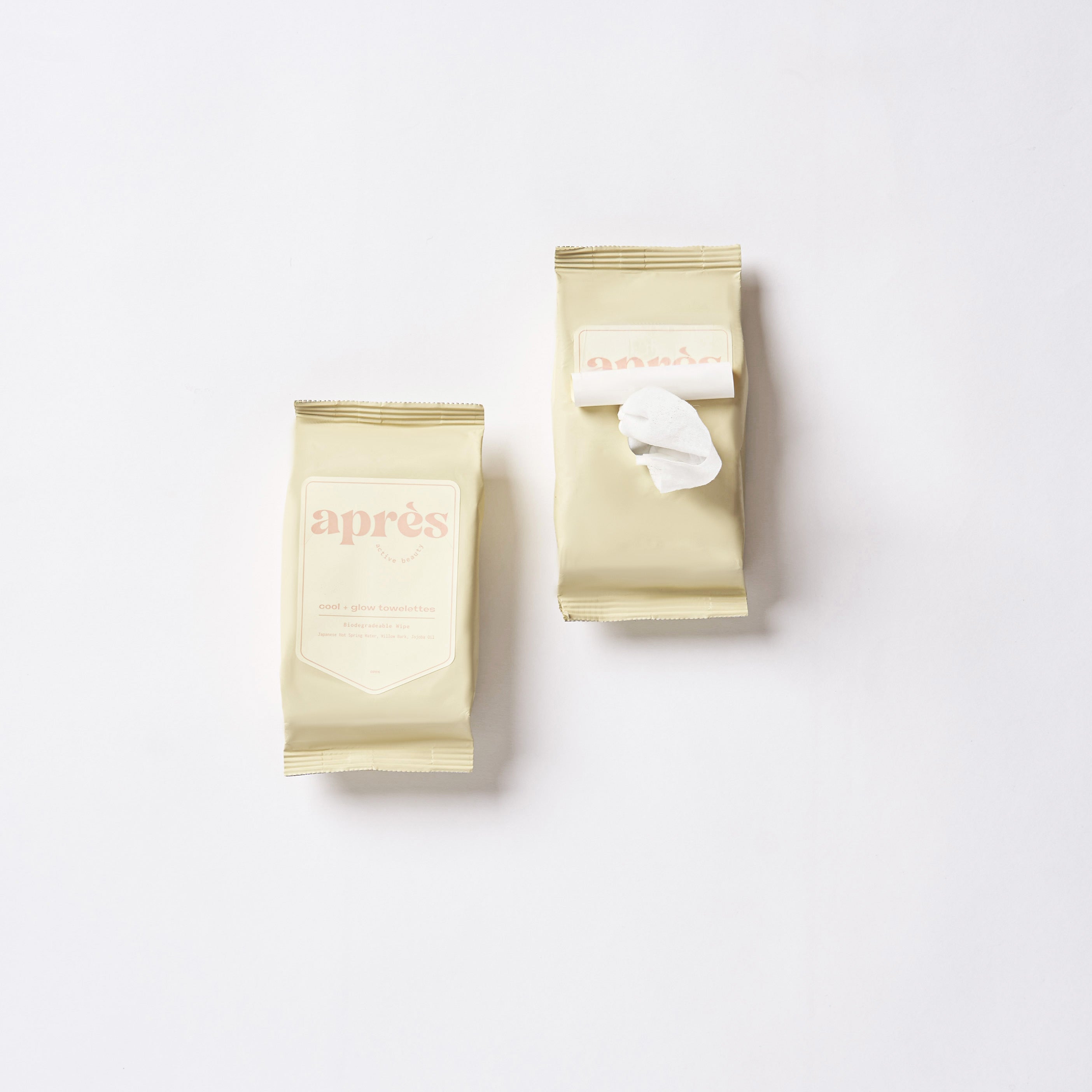 Apres Beauty Cool & Glow Towelettes