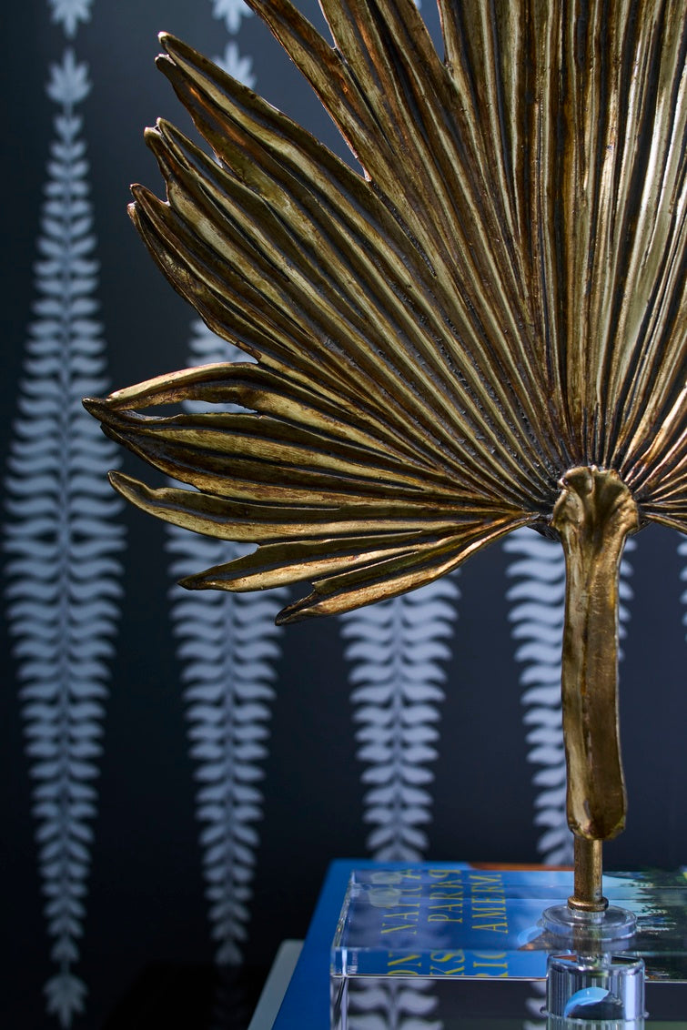 Gold Palm Leaf