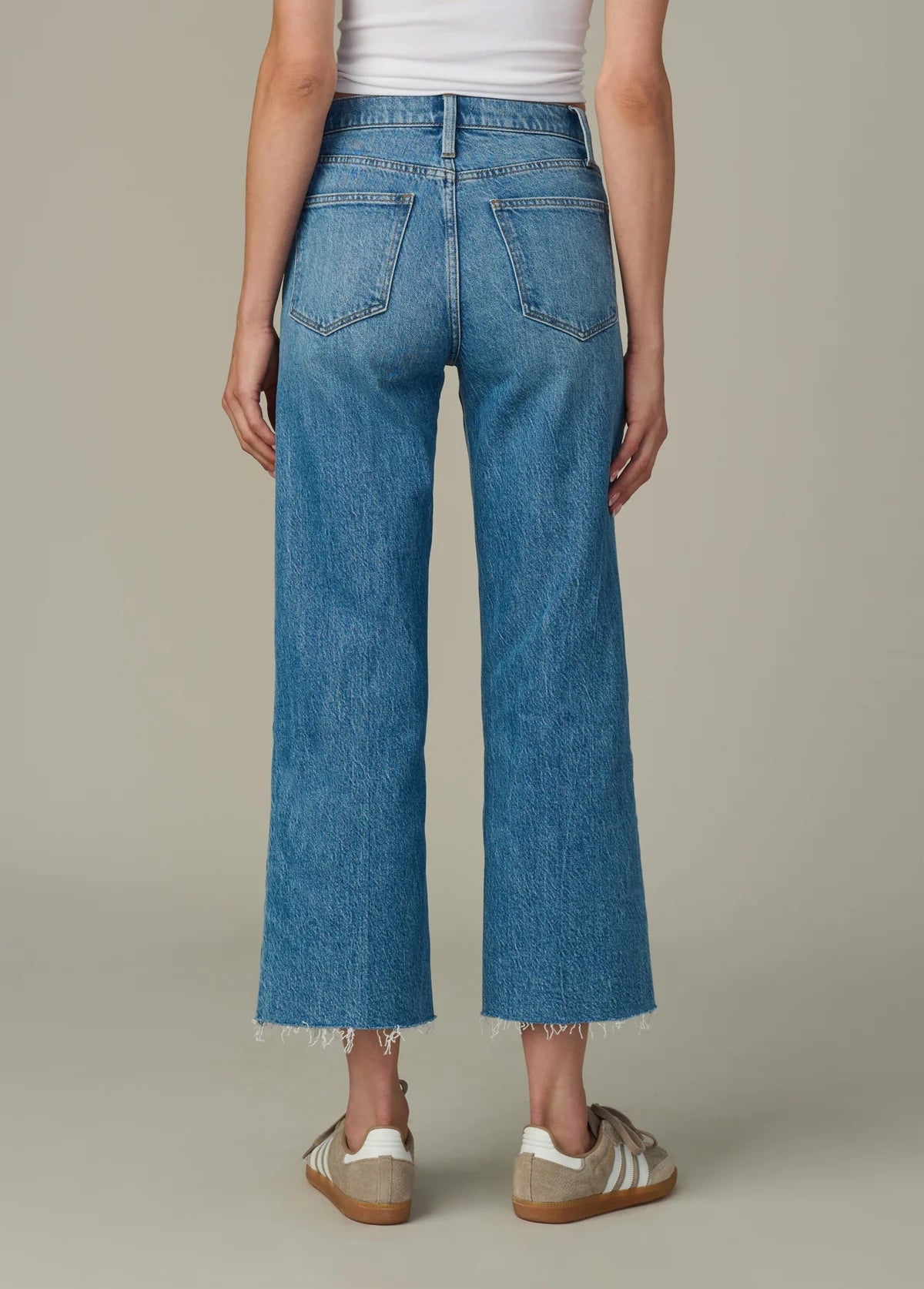 The Blake Cropped Wide Leg in Graceful