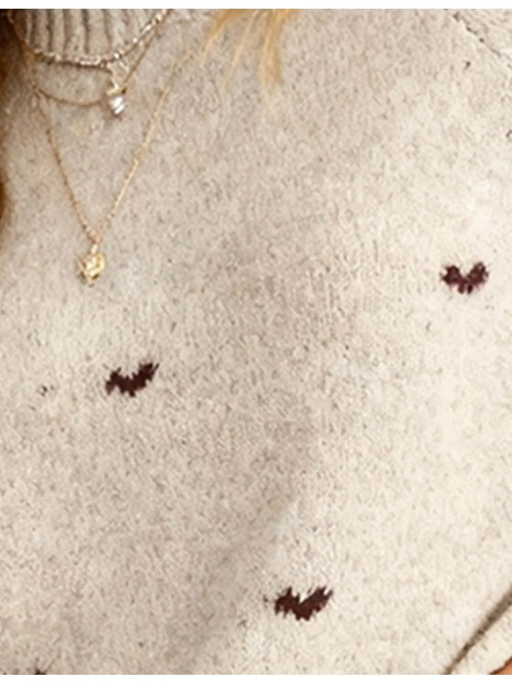 Valentine's Heart Round Neck Sweater