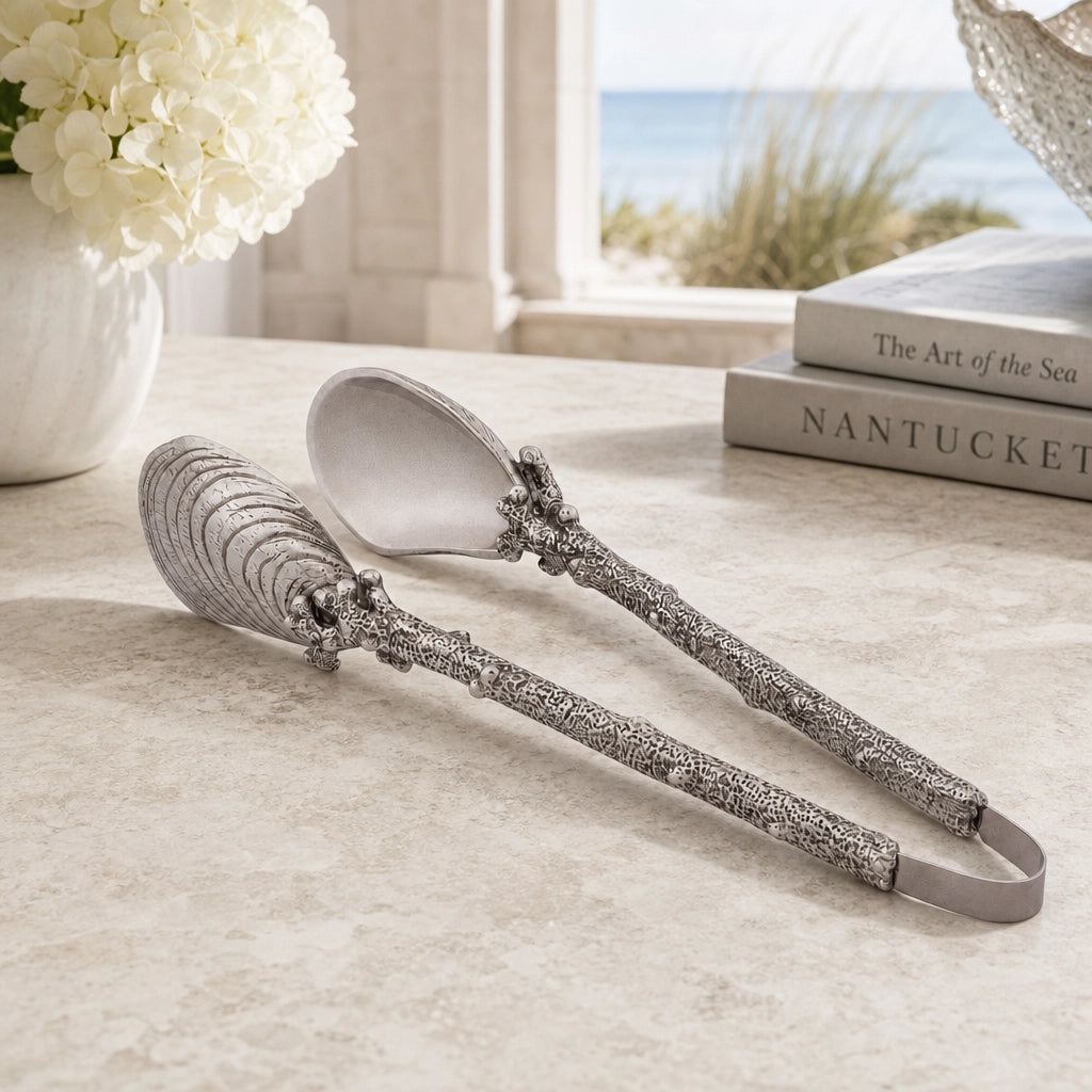 Pewter Oyster Tong