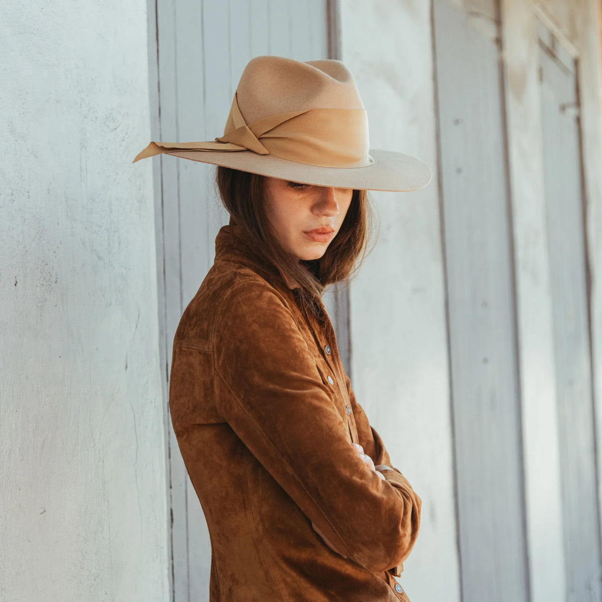 Gardenia Hat in Butterscotch
