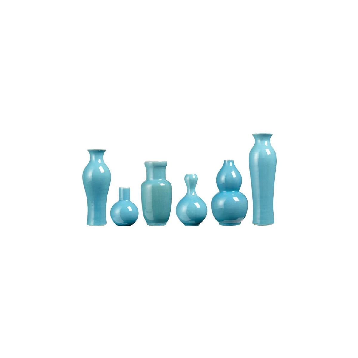 Turquoise Vases- Assorted Sizes