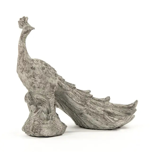 Resin Peacock Statue