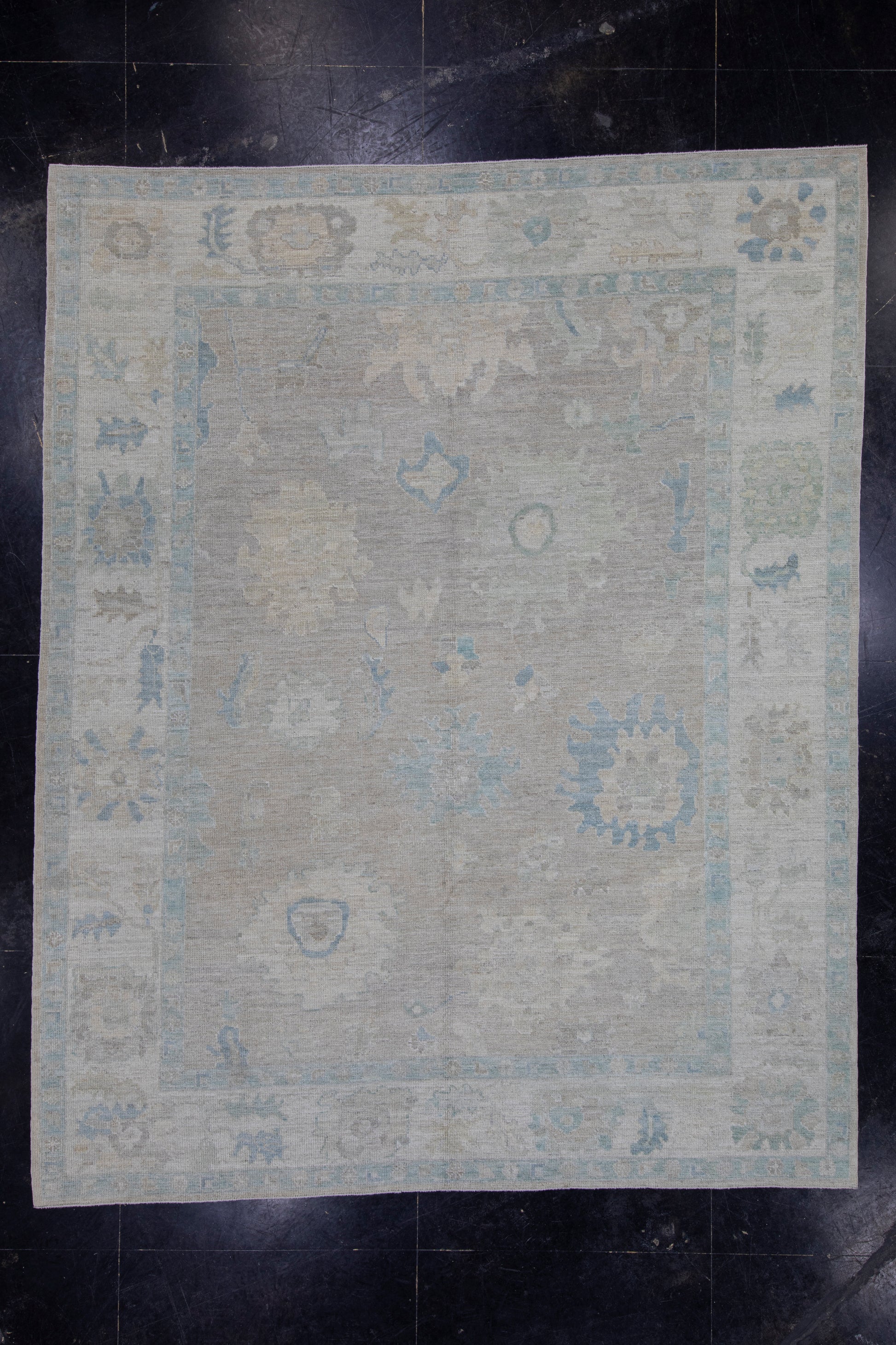 Turkish Oushak Rug 8'4" x 10'4"