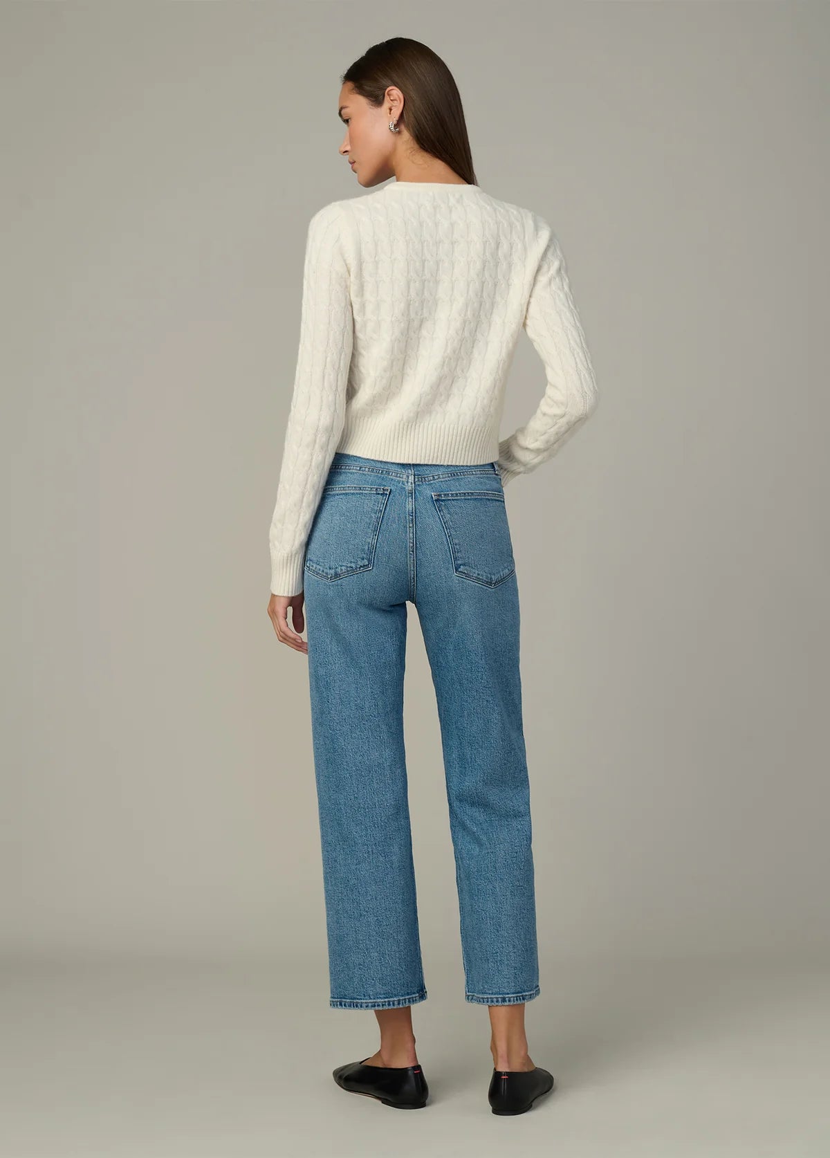 The Cable Dani Cashmere Cardigan