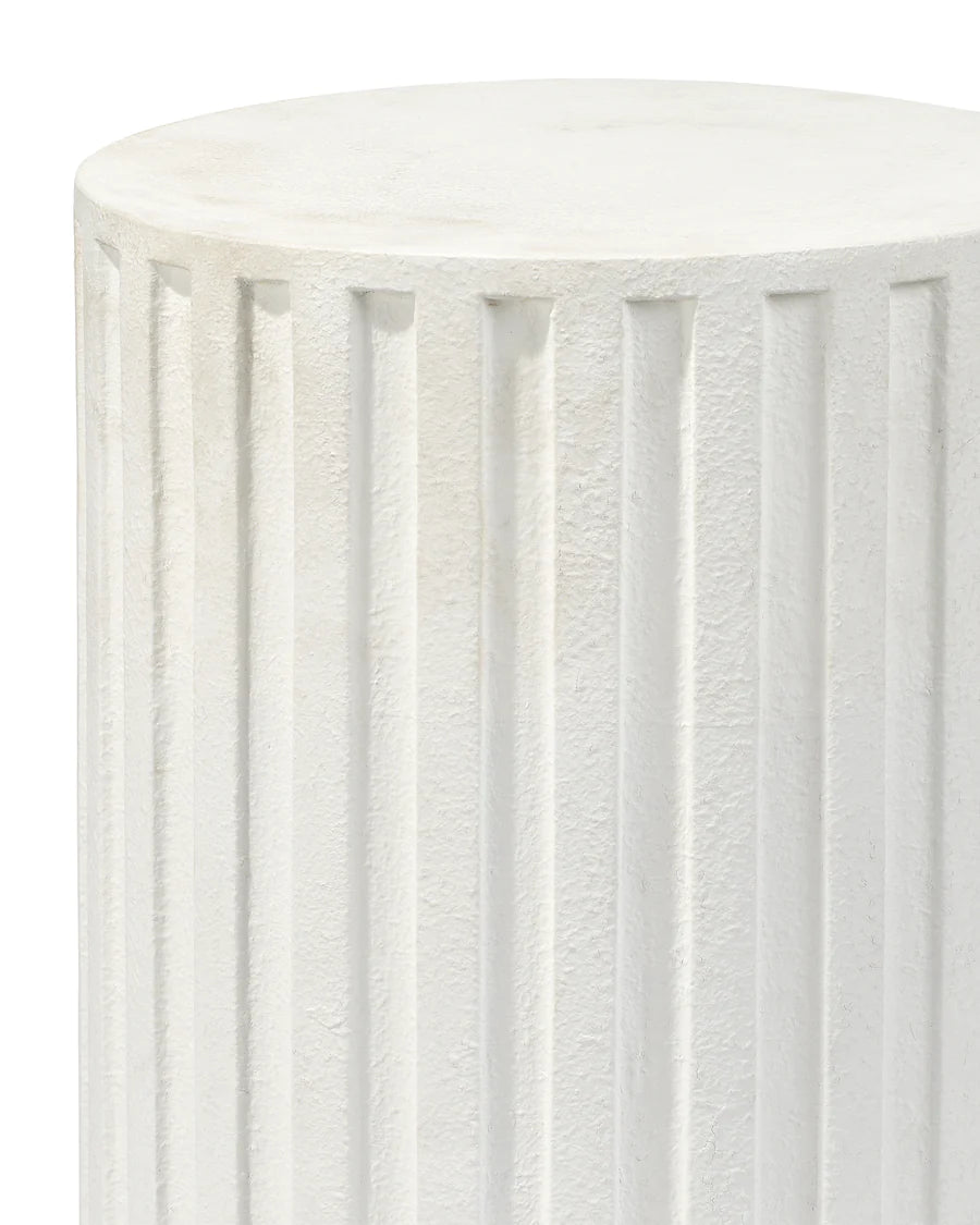 Fluted Side Table