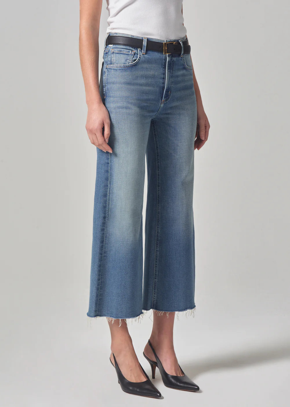 Lyra Crop Wide Leg Jeans