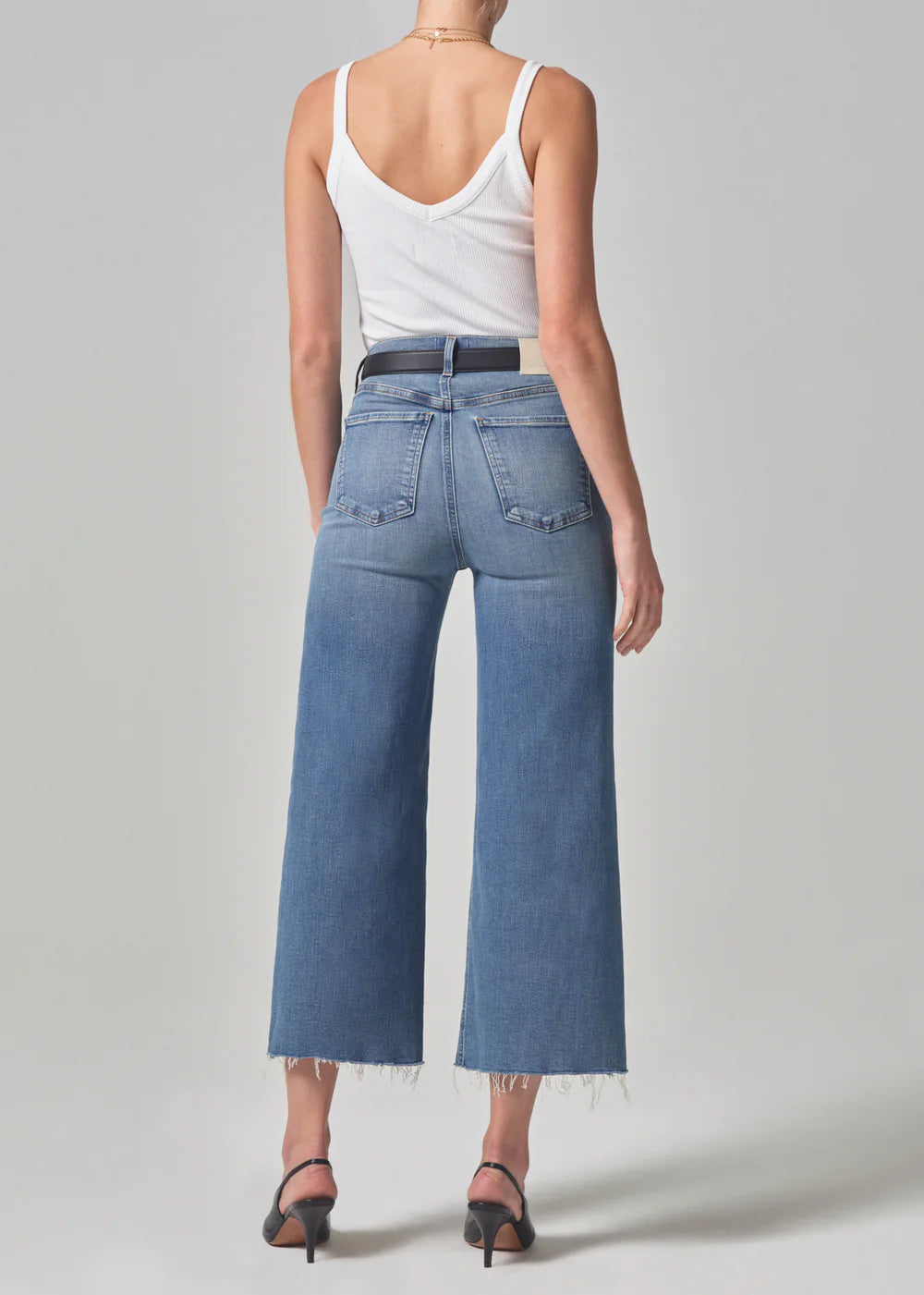 Lyra Crop Wide Leg Jeans