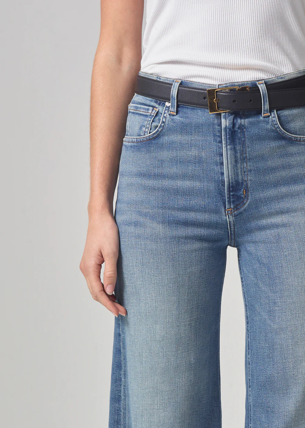 Lyra Crop Wide Leg Jeans