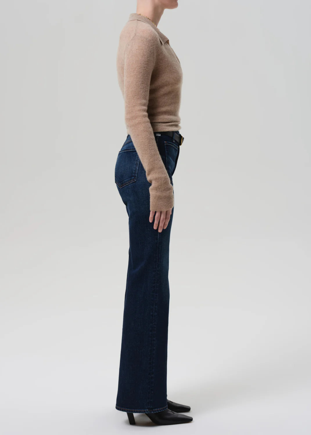 Kimberly Patch Pocket Flare Jeans
