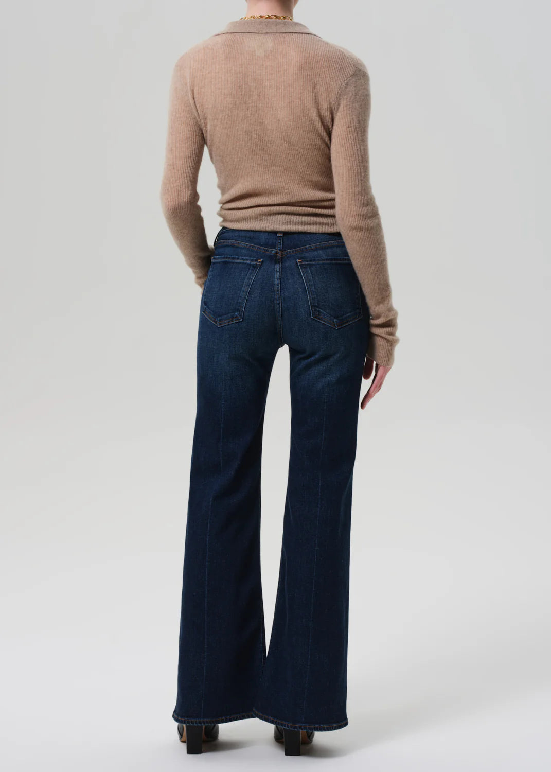 Kimberly Patch Pocket Flare Jeans