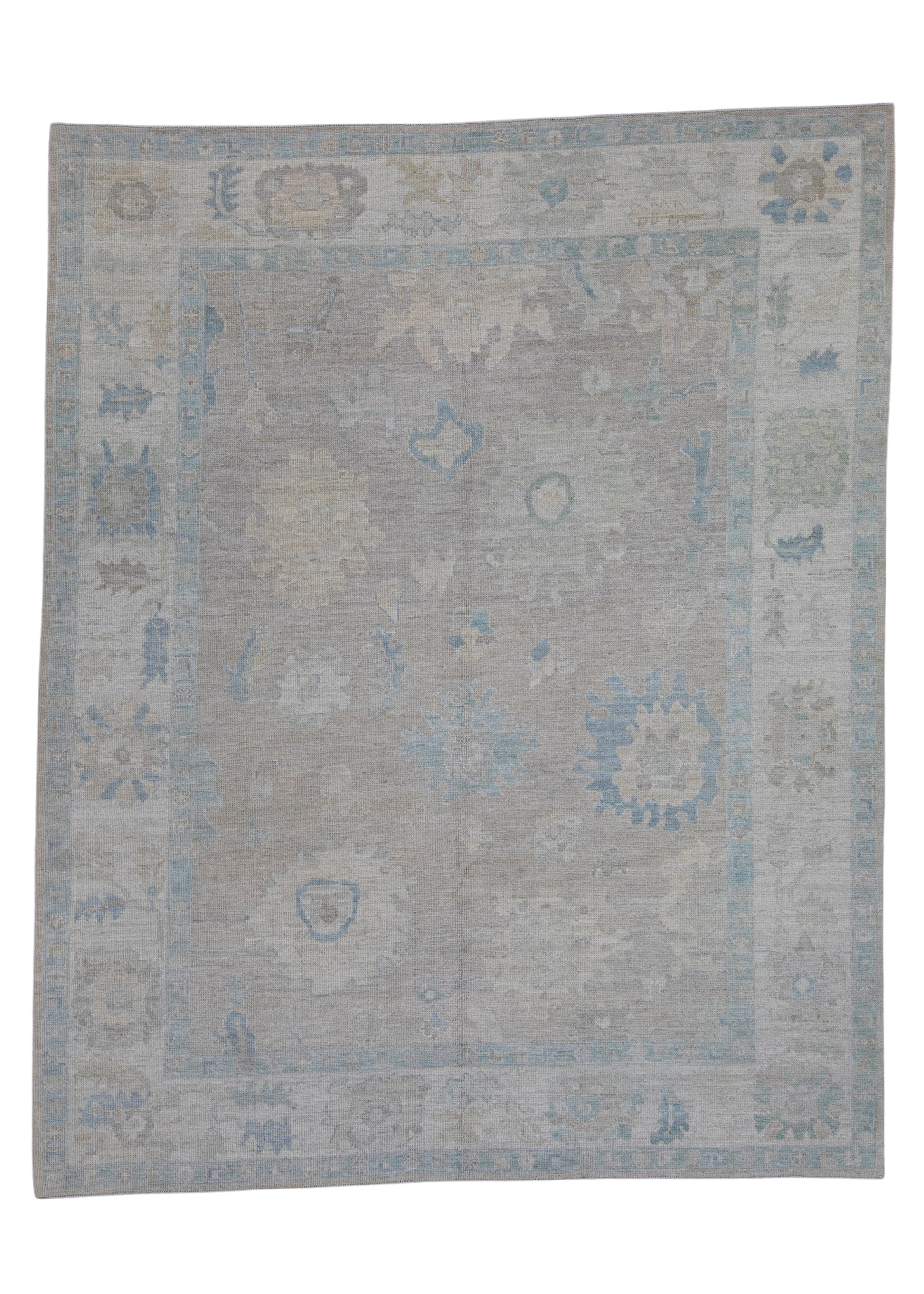 Turkish Oushak Rug 8'4" x 10'4"