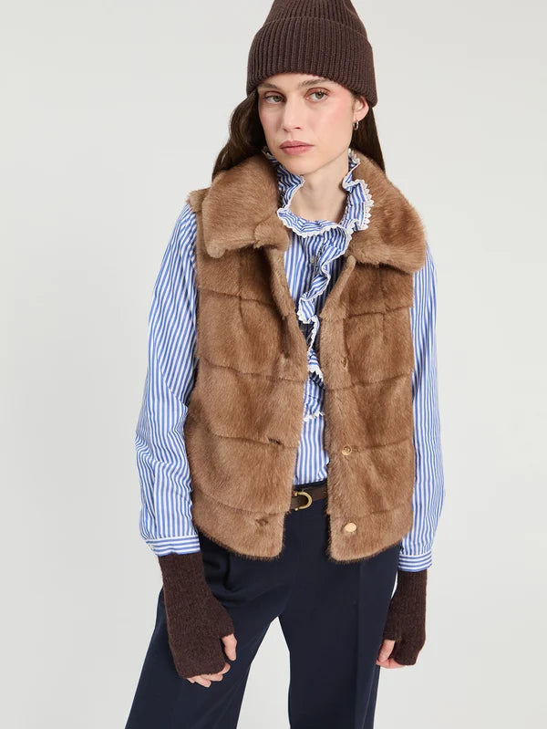 Vilagallo Fur Vest