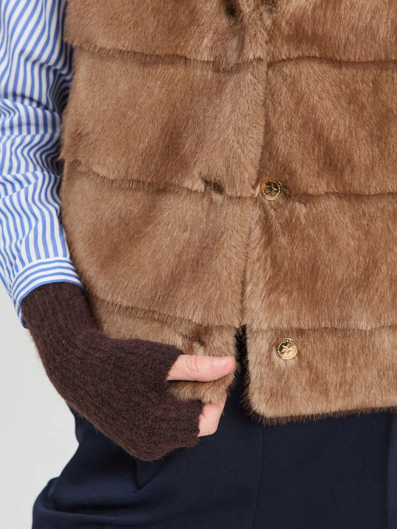 Vilagallo Fur Vest