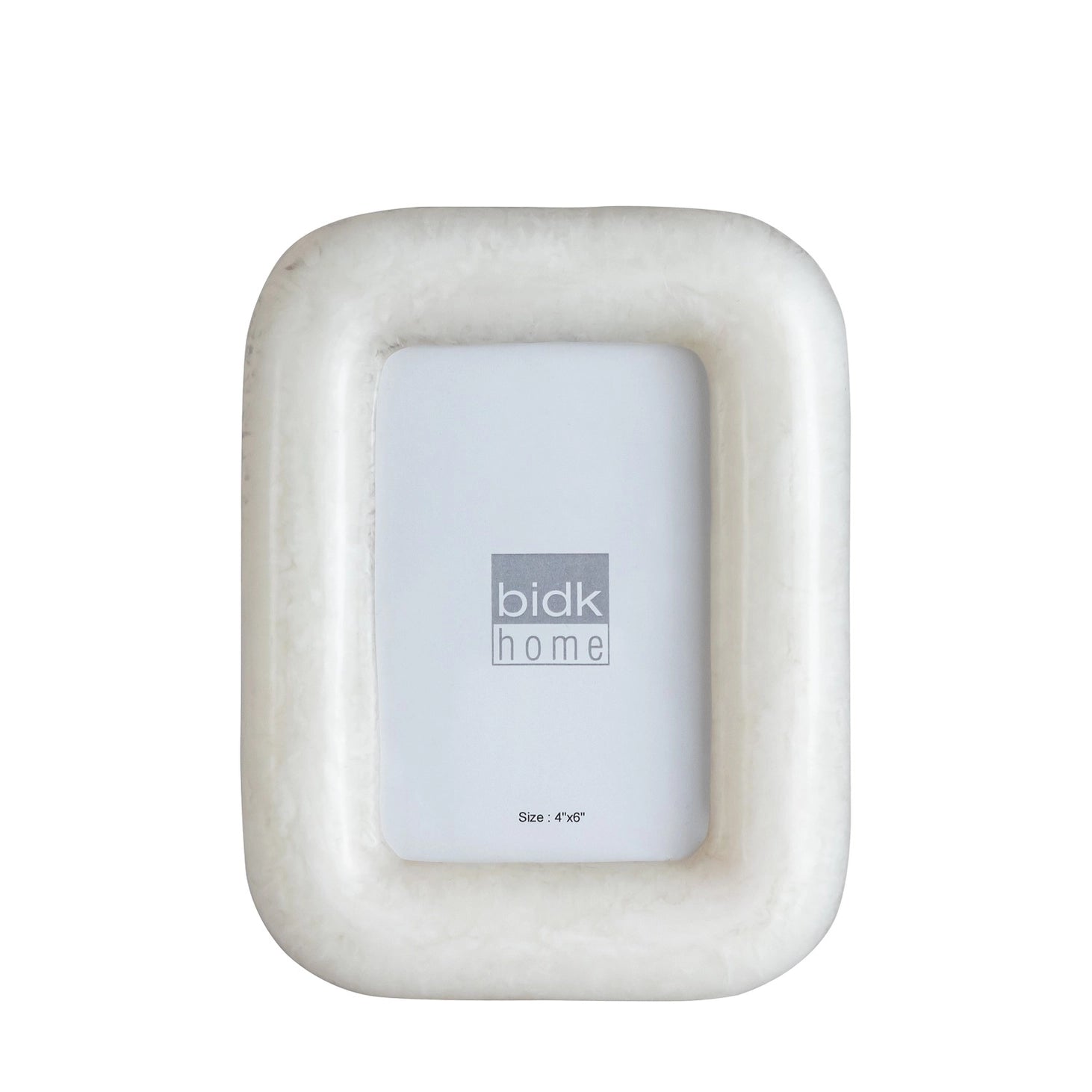 White Resin Frame
