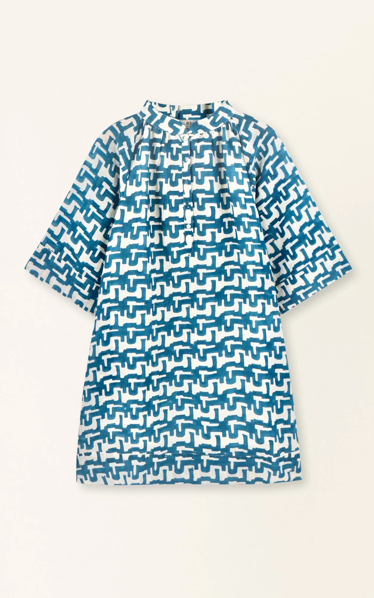 Faro Dress in Azure Popova