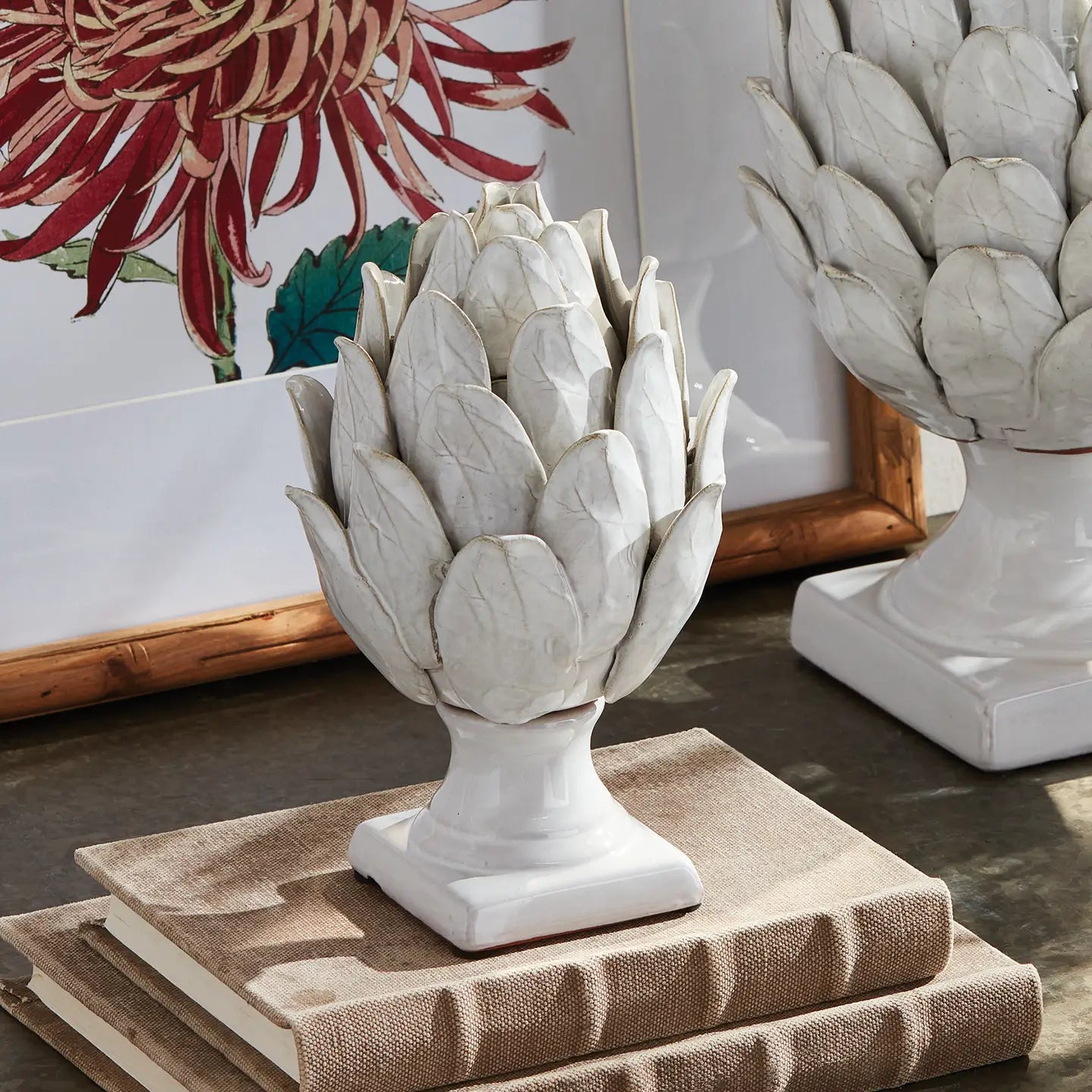 Terracotta Artichoke Finial