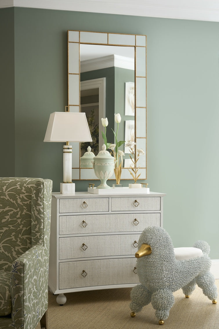 Gold Leaf Vase
