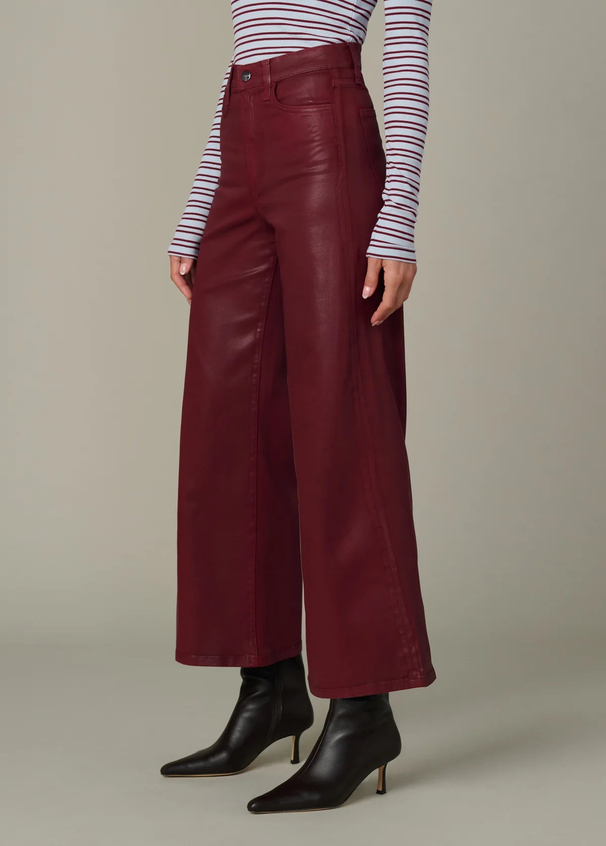 The Callie Cropped Bootcut Syrah