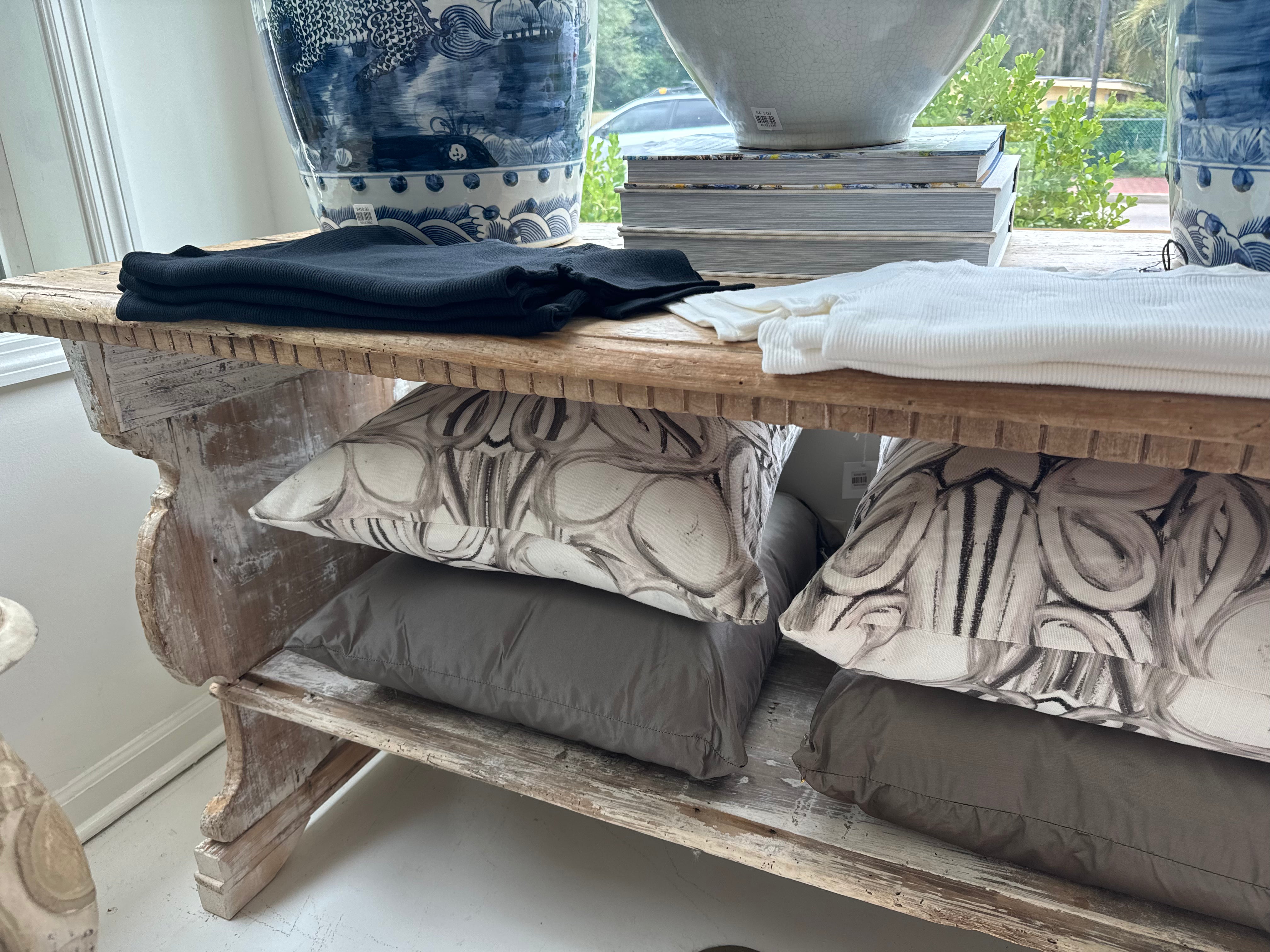 Antique Baroque Painted Italian Table
