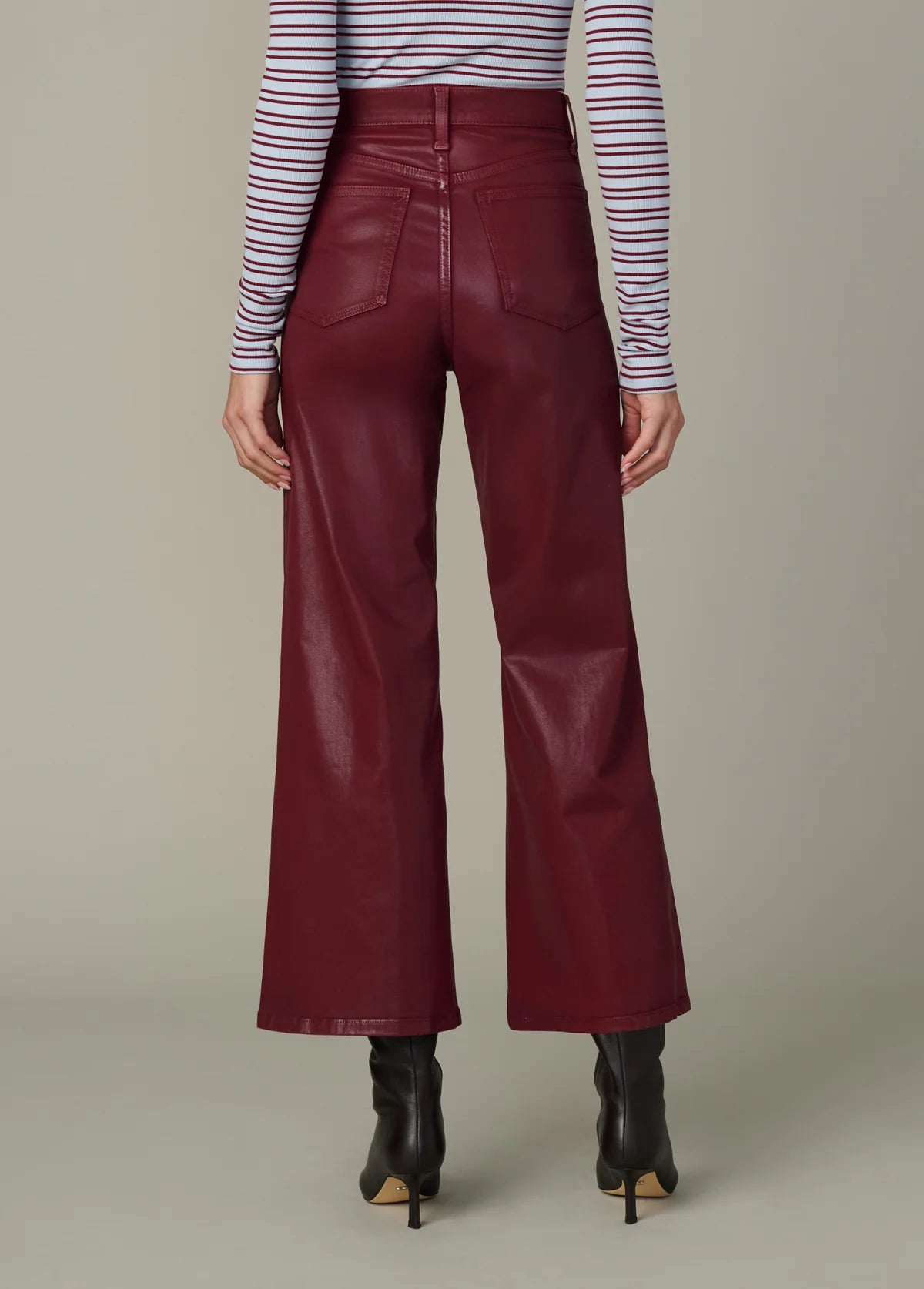 The Callie Cropped Bootcut Syrah