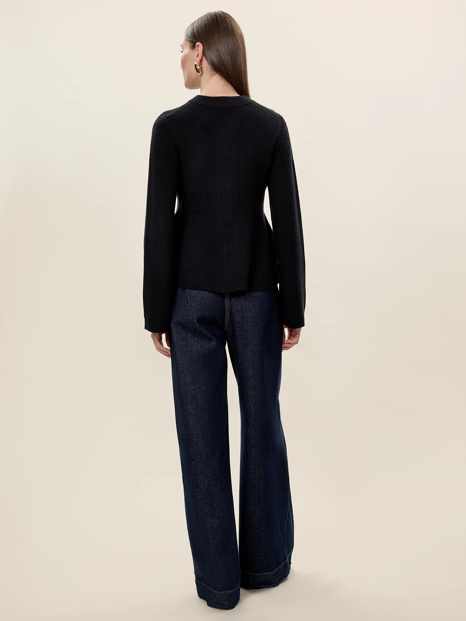 Rhea Knit Peplum Cardi