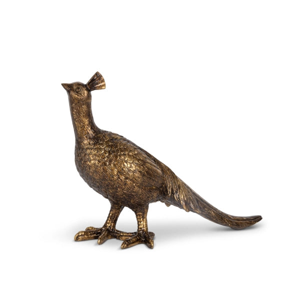 Bronze Resin Tabletop Pheasant