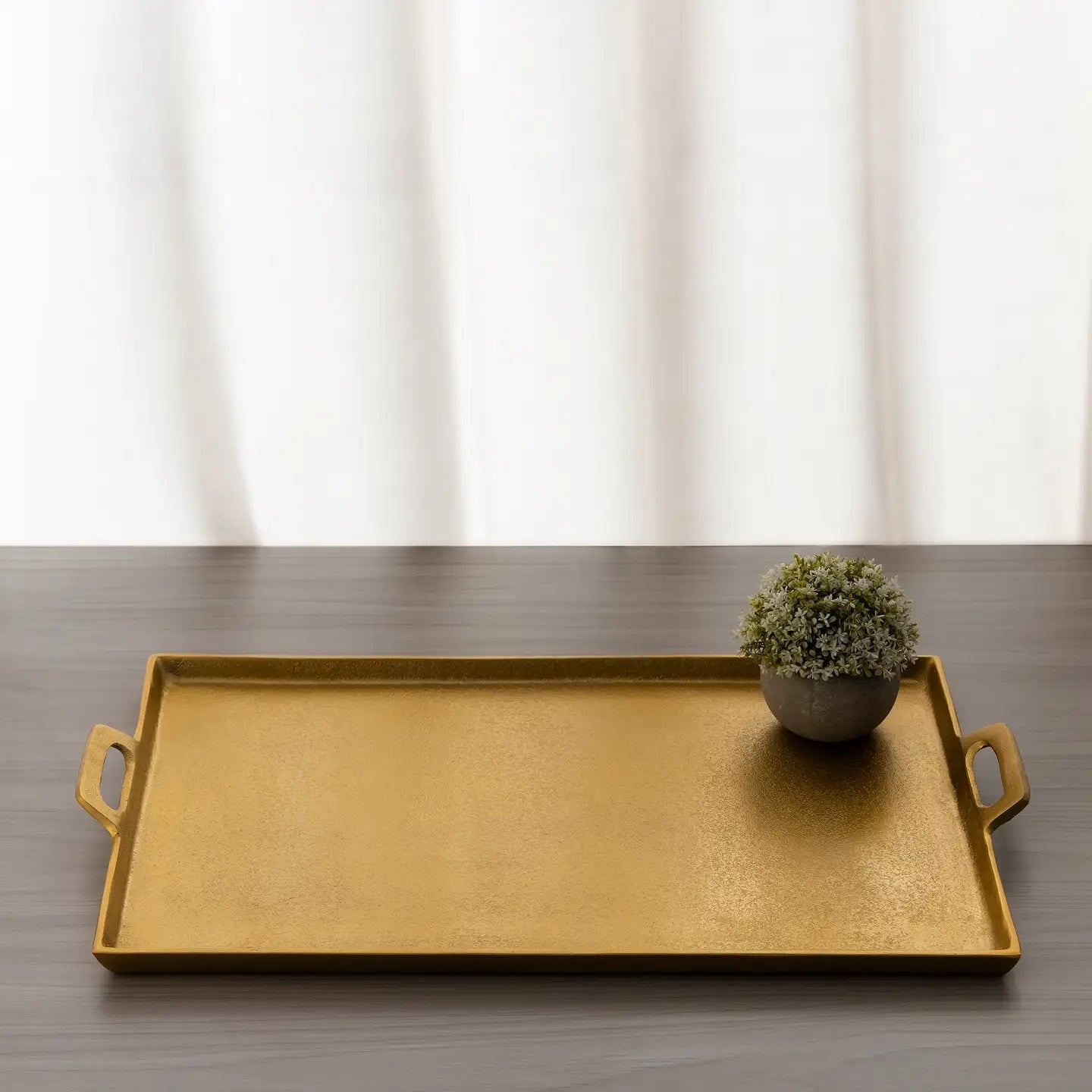 Aluminum Tray with Handles