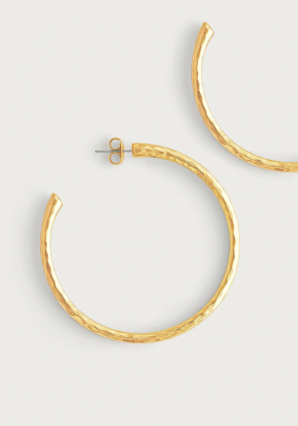 Farrier Medium Hoop Earrings