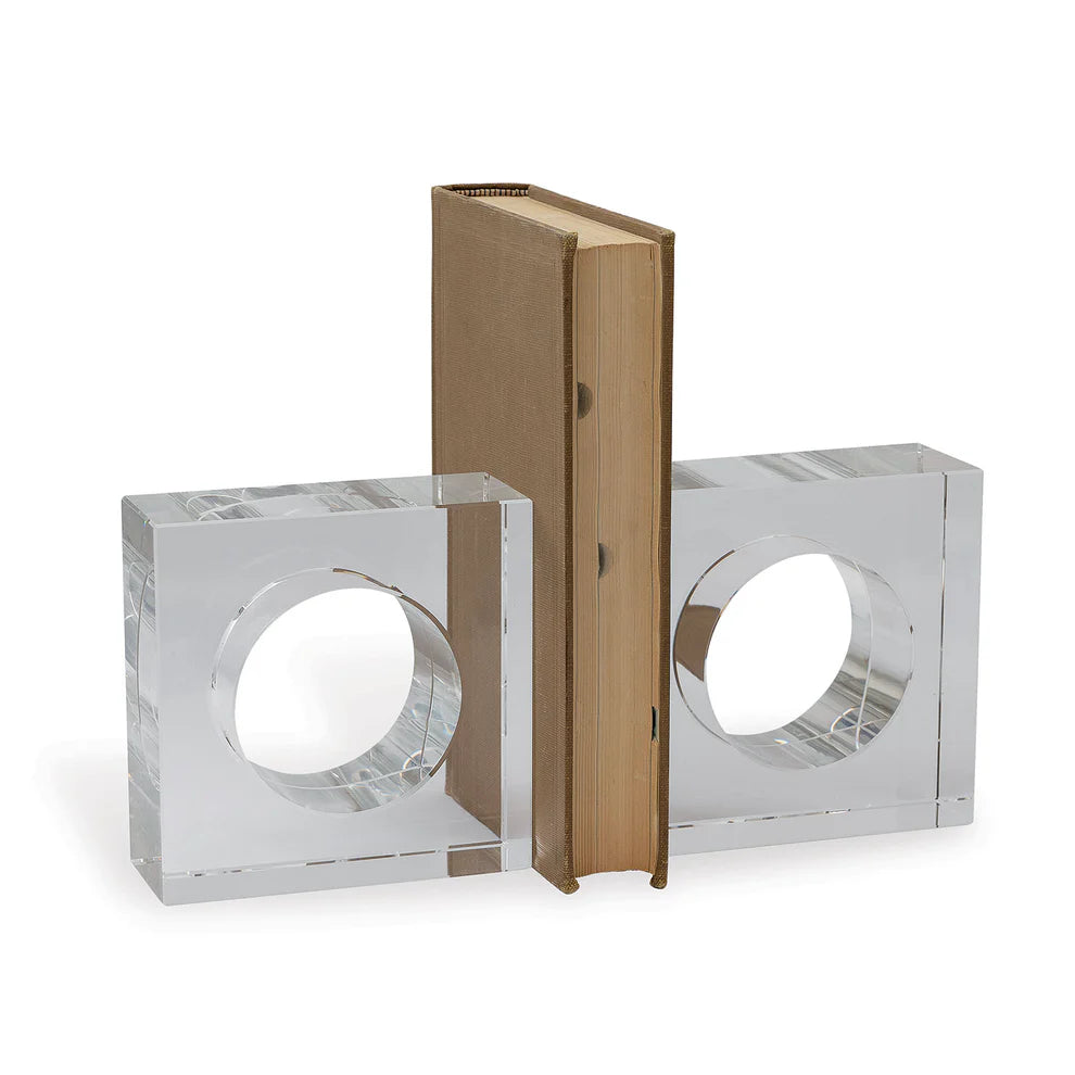 Sandy Crystal Bookends