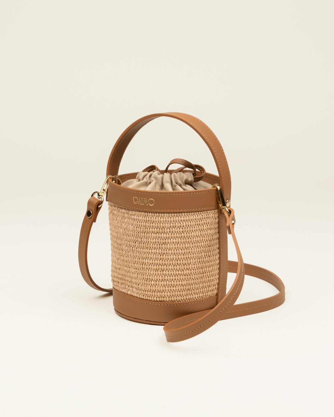 Bom Bom Bag in Tan