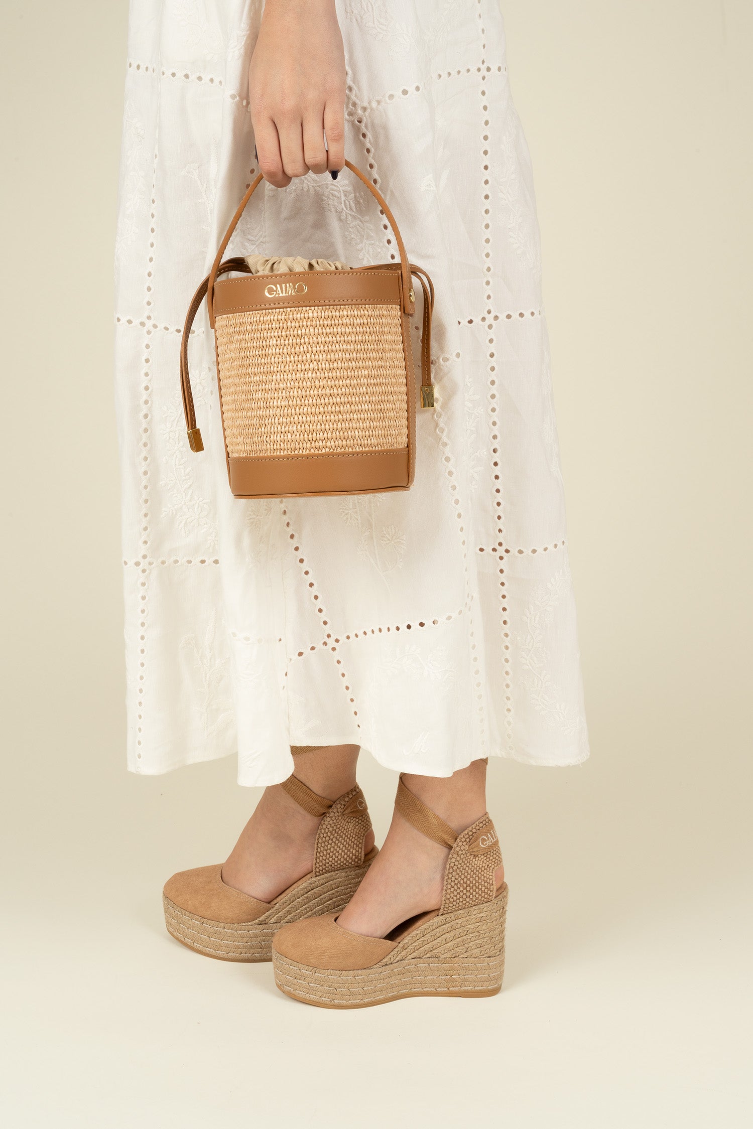 Bom Bom Bag in Tan