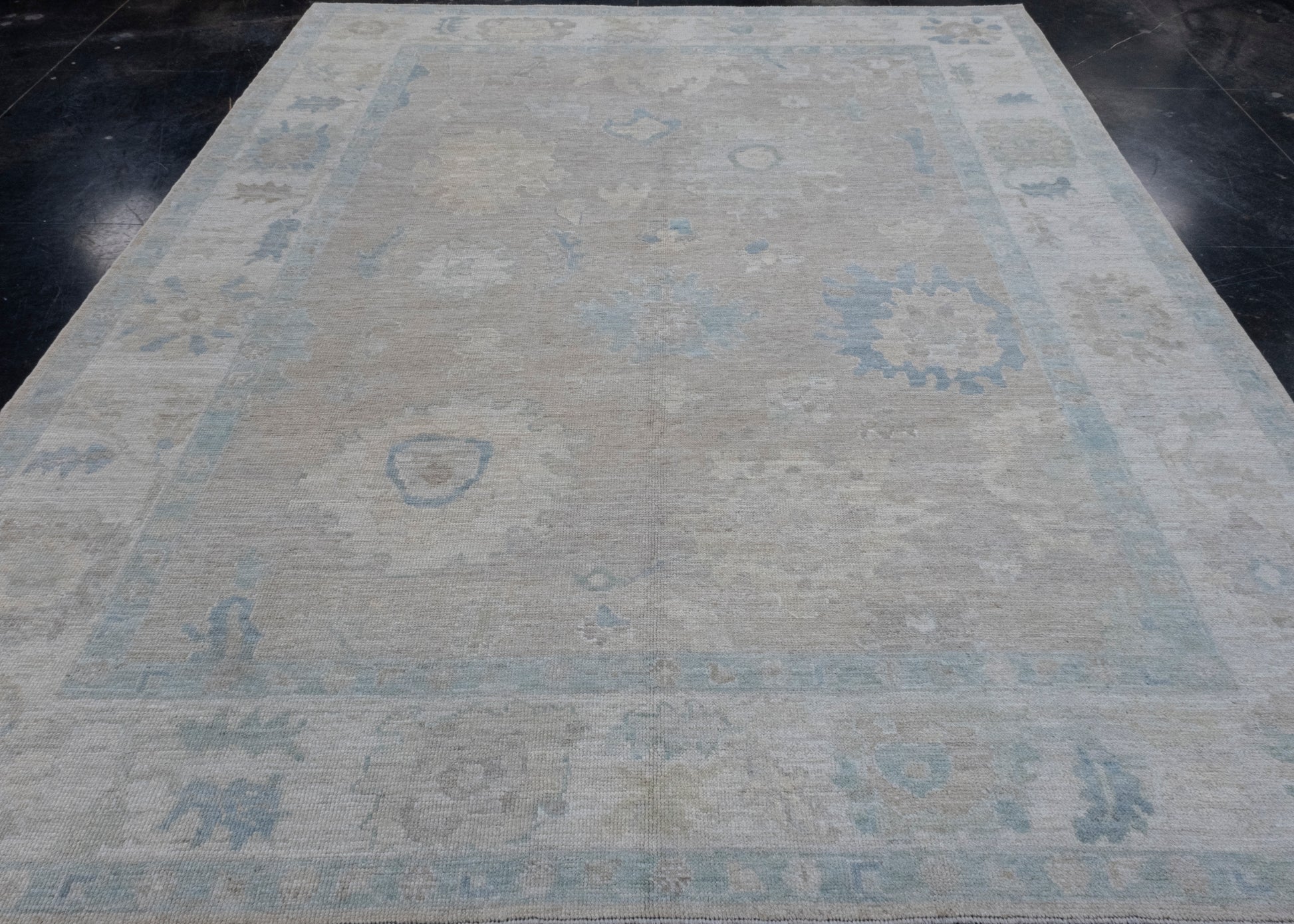 Turkish Oushak Rug 8'4" x 10'4"