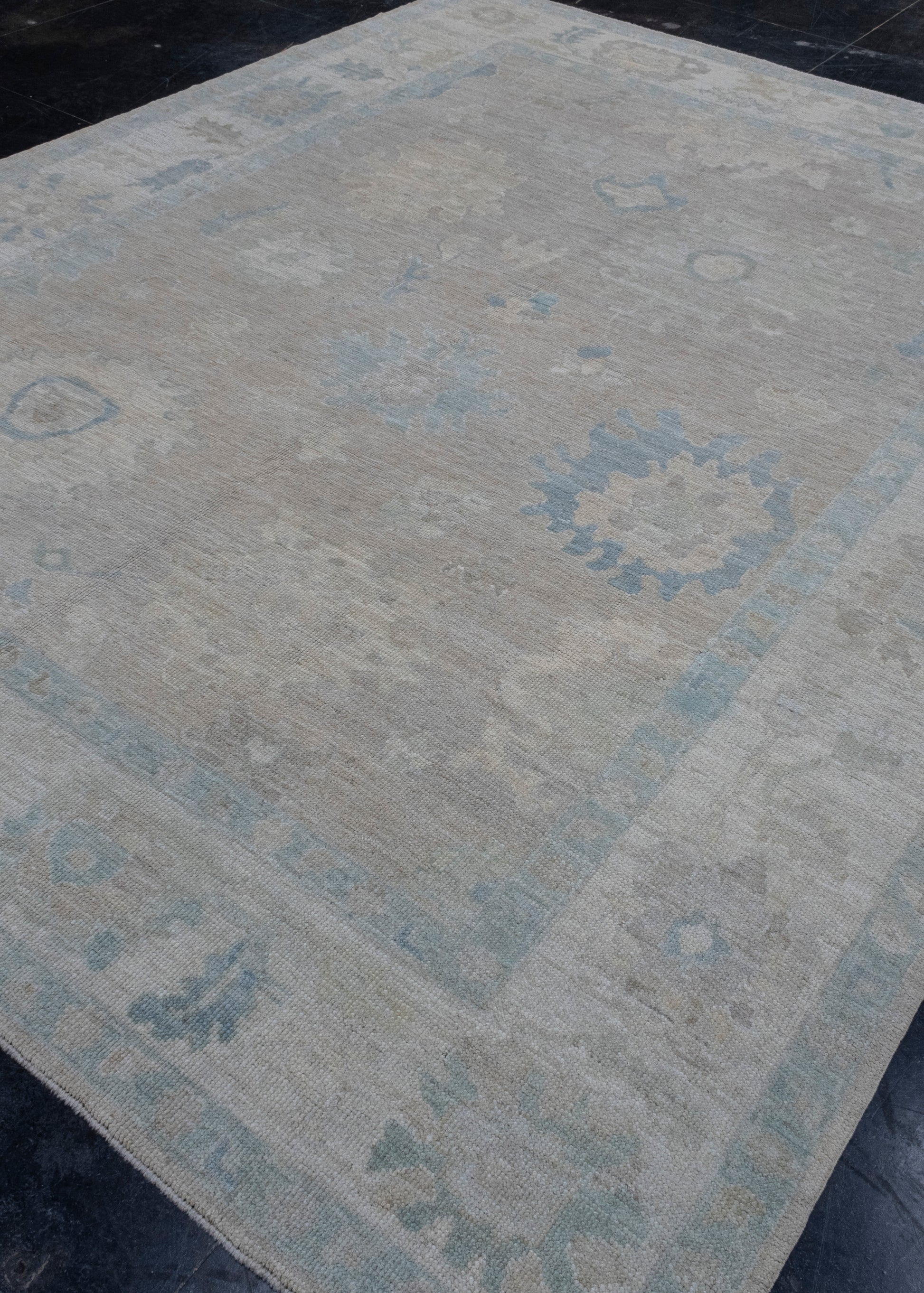 Turkish Oushak Rug 8'4" x 10'4"