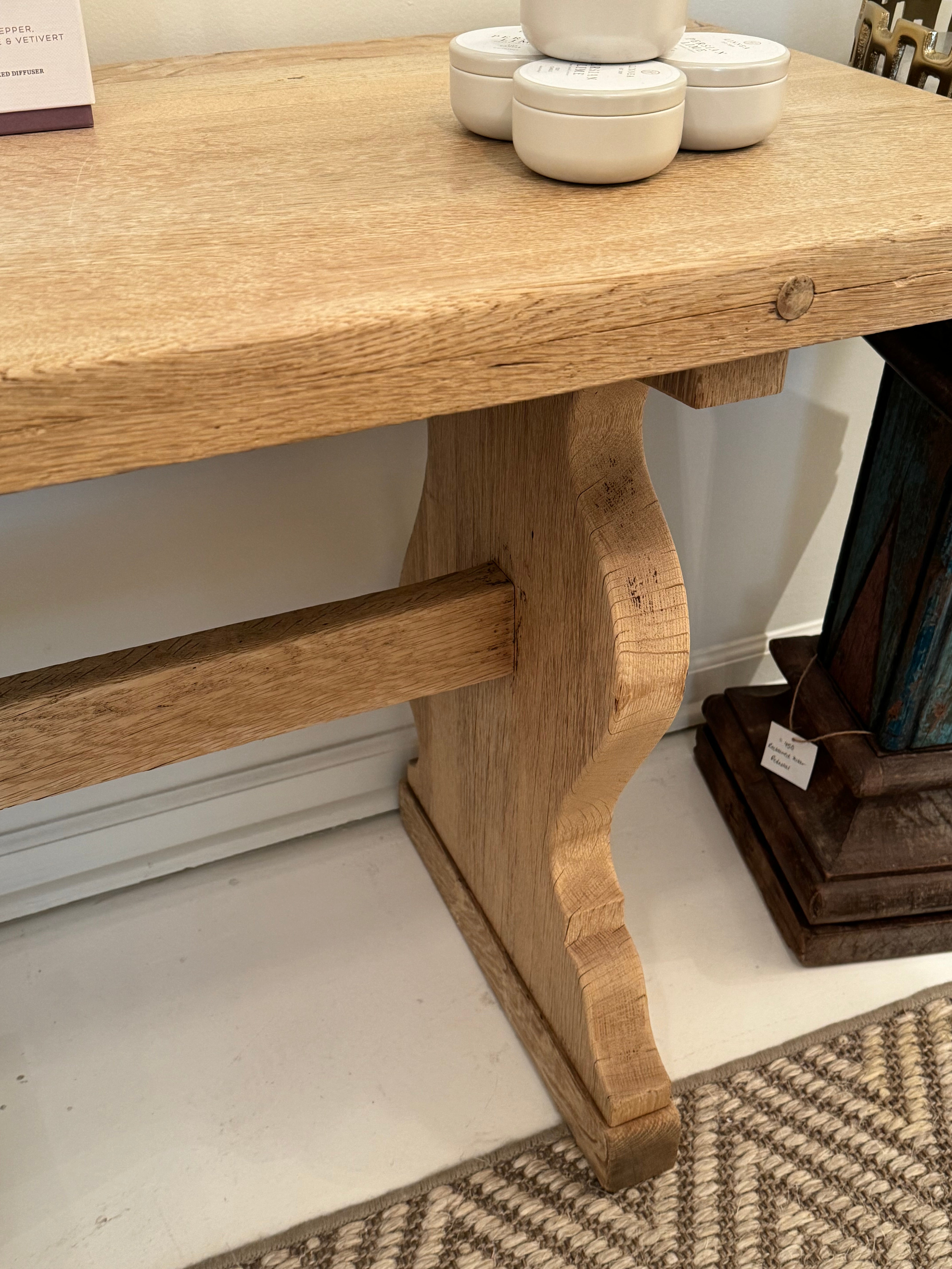 Antique Long French Console Table