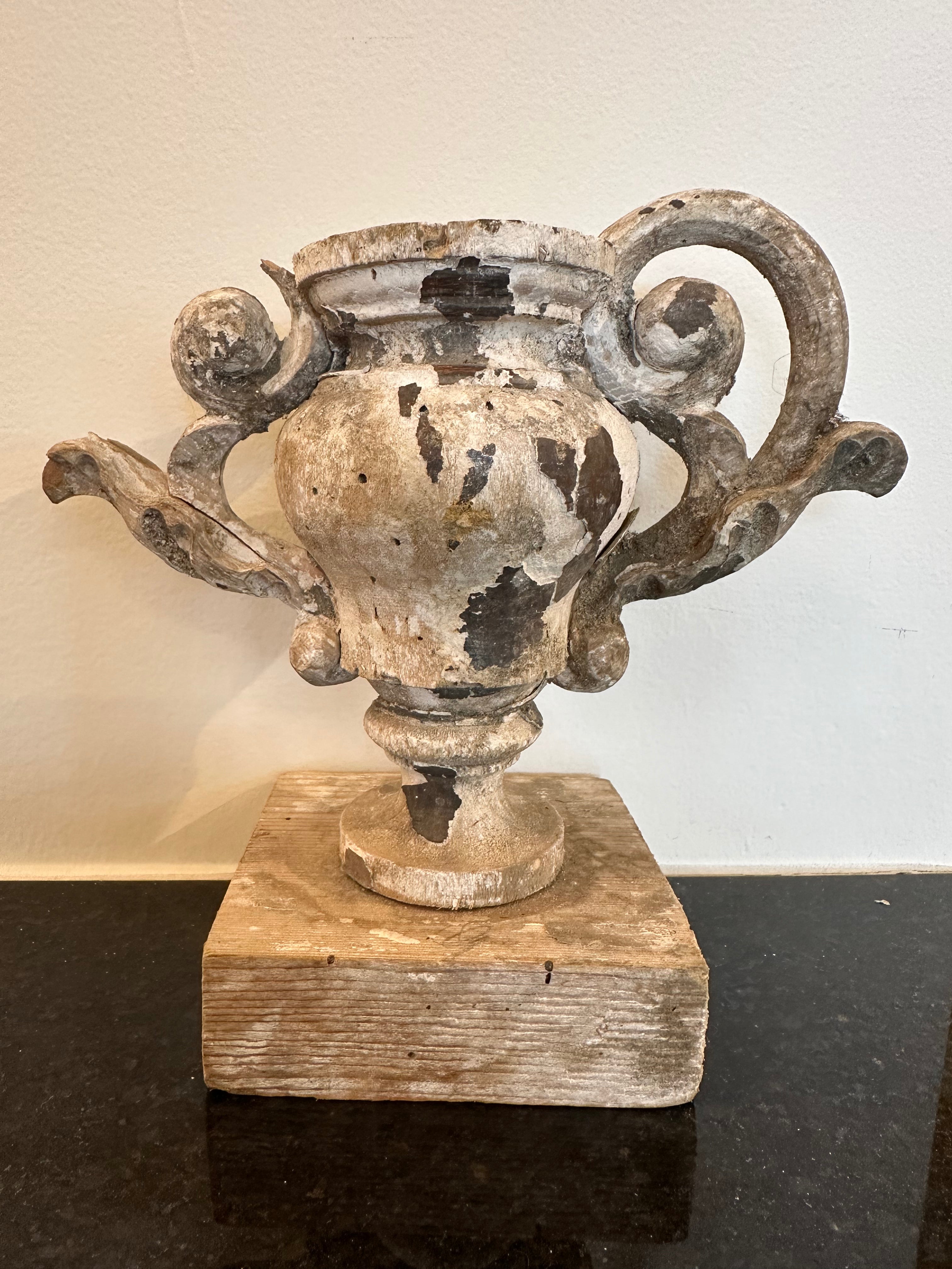 Antique Fragment on Stand