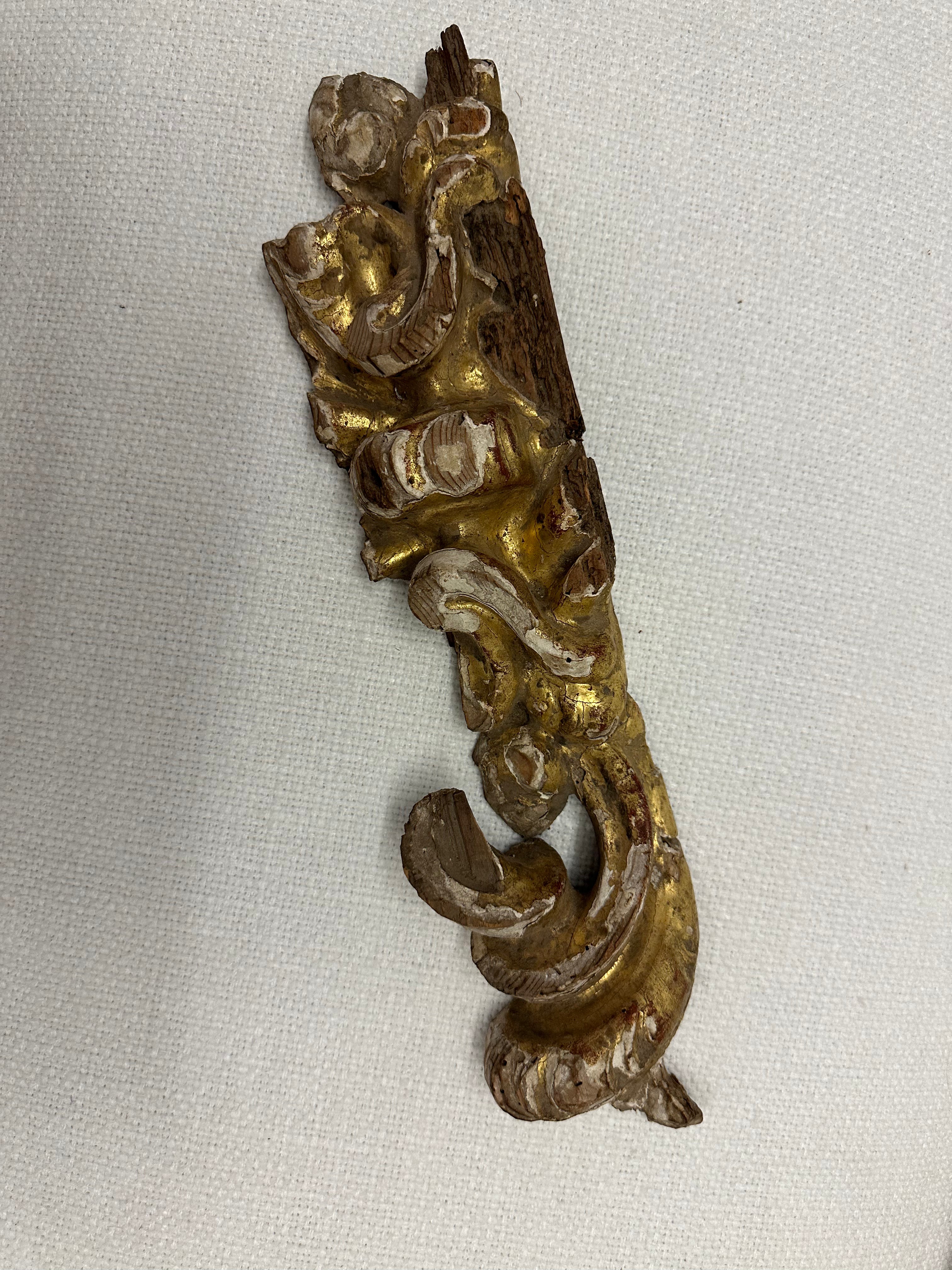 Antique Gilt Fragment