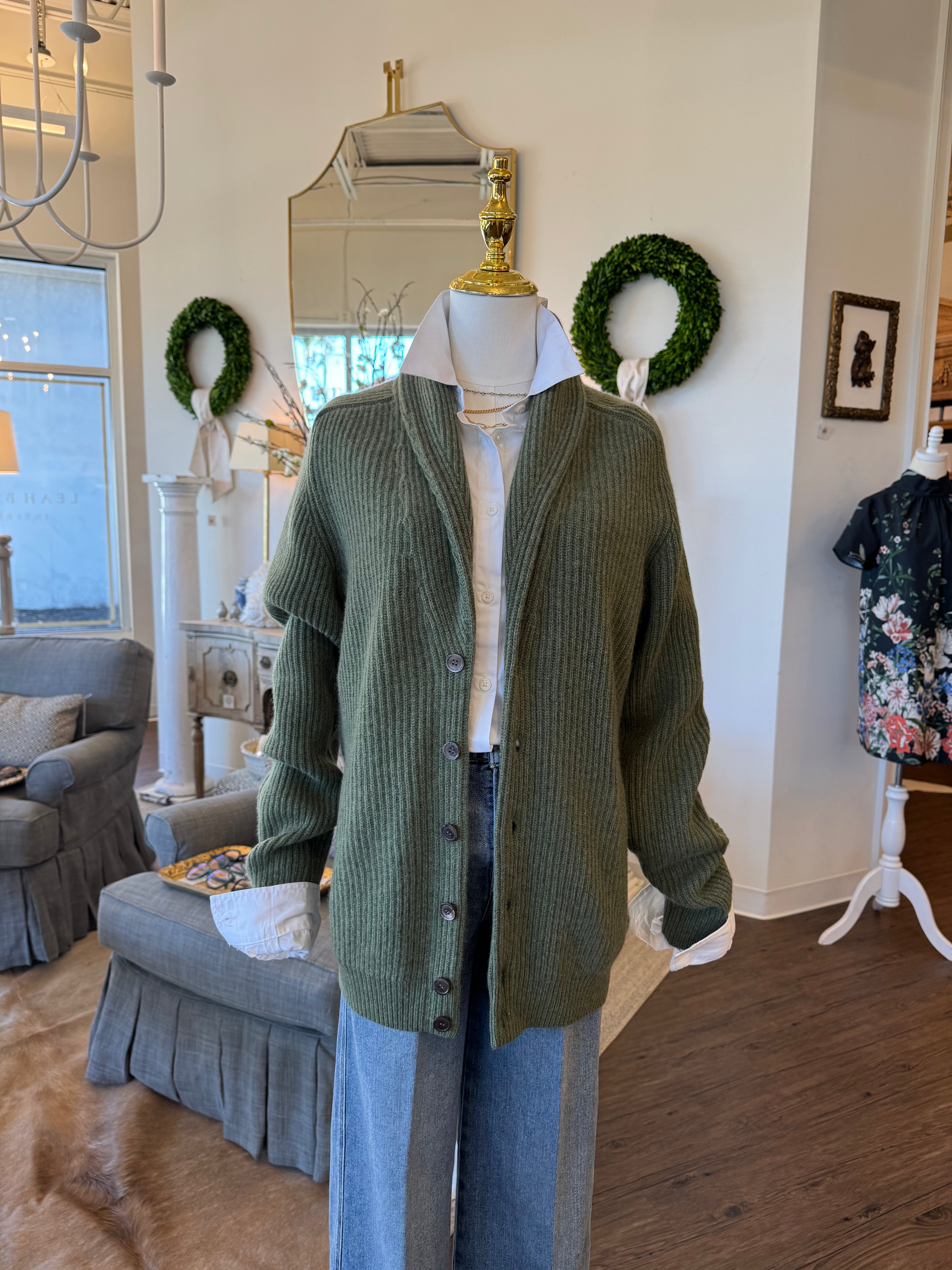 The Ollie Shawl Collar Cardigan