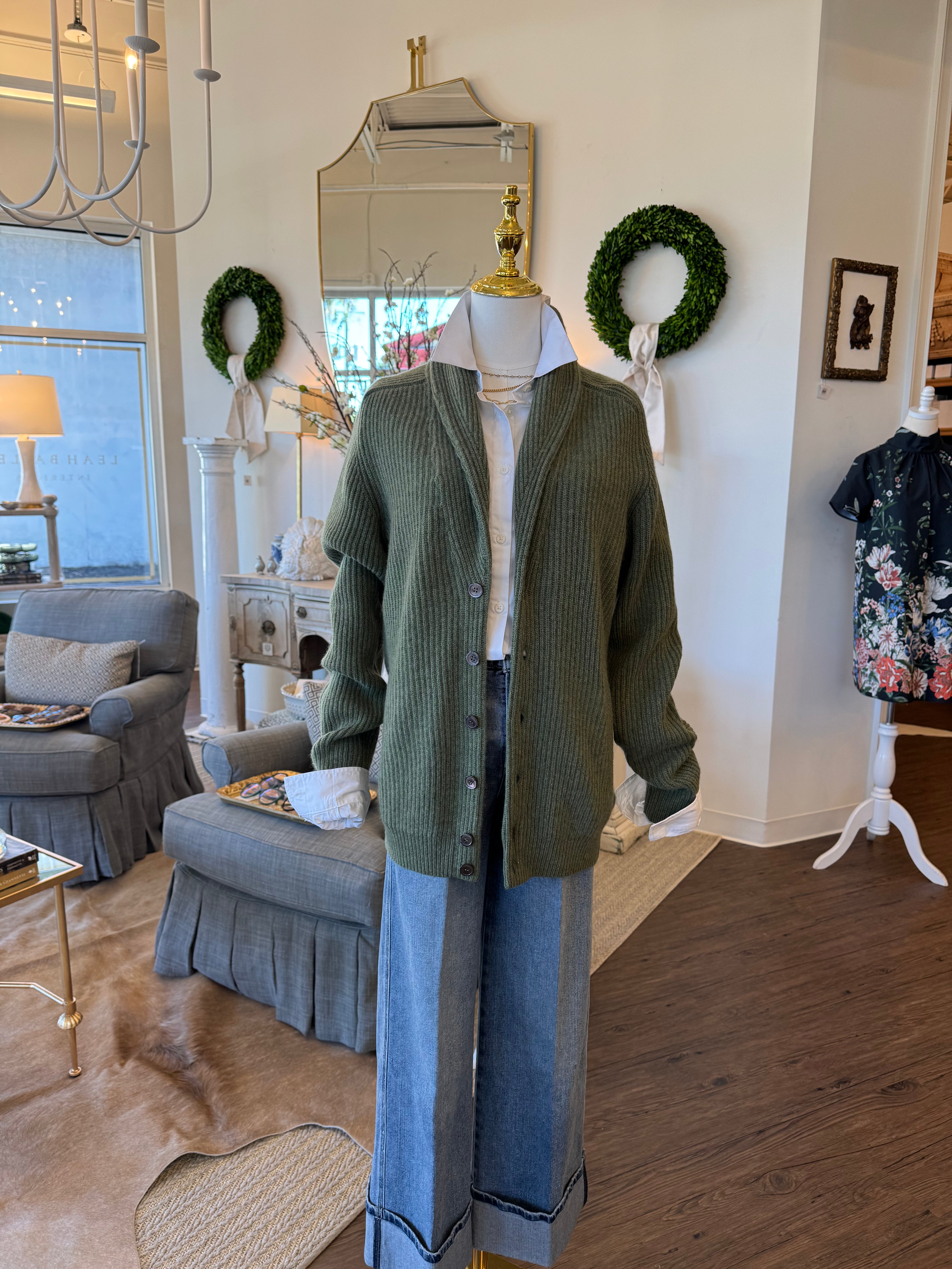 The Ollie Shawl Collar Cardigan