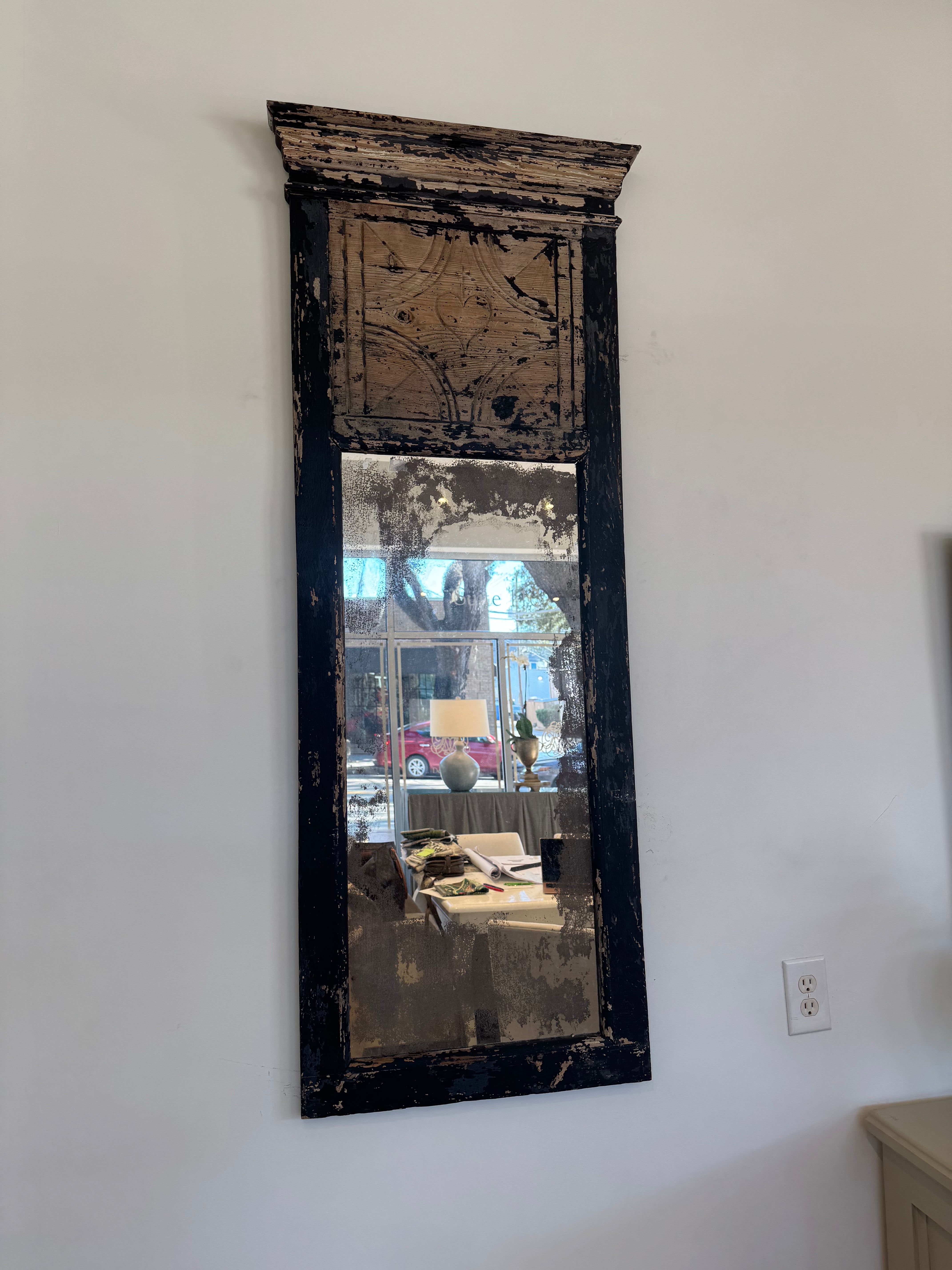 Rustic Panel Mirrors