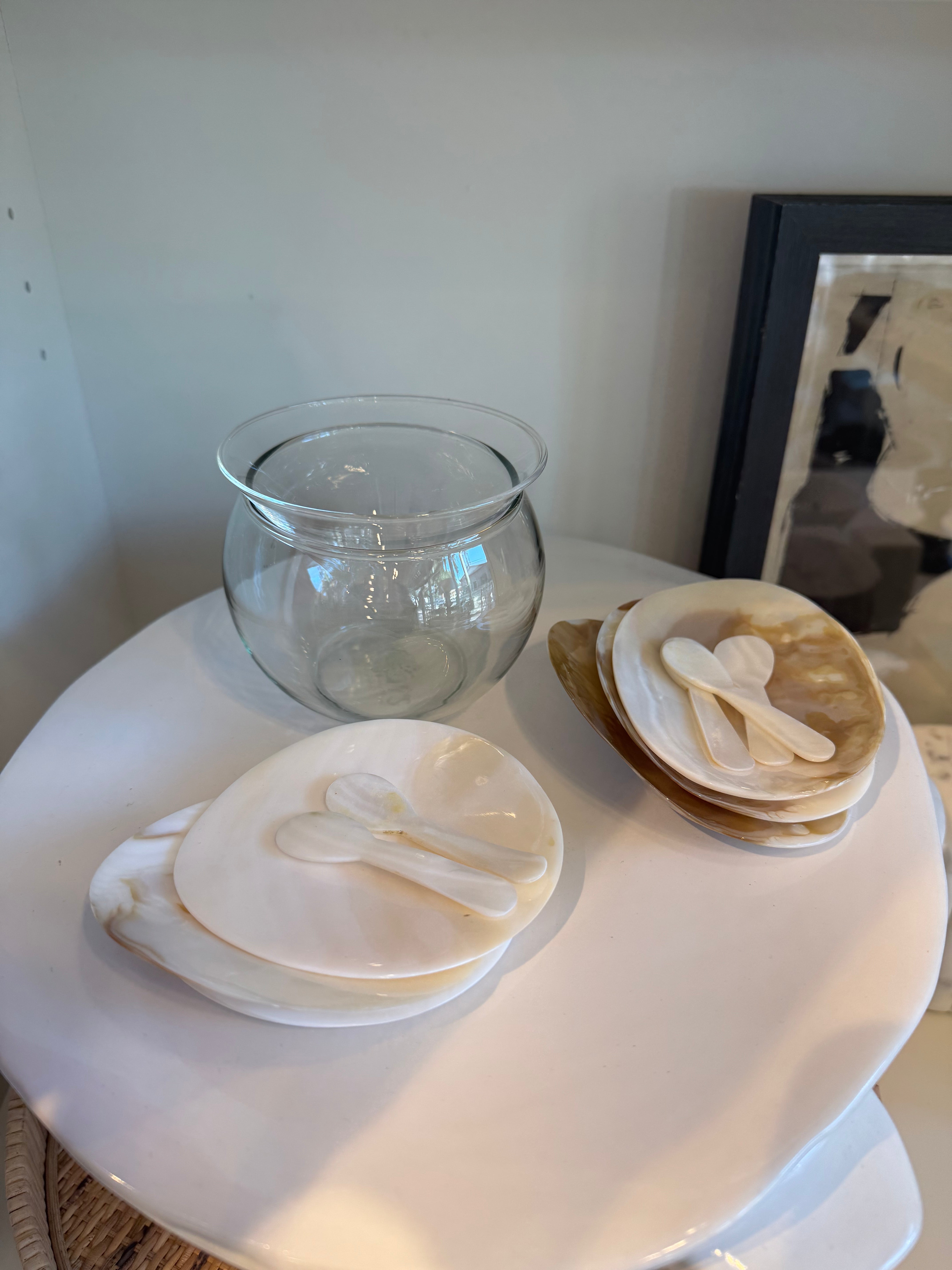 Mother of Pearl Caviar Plate