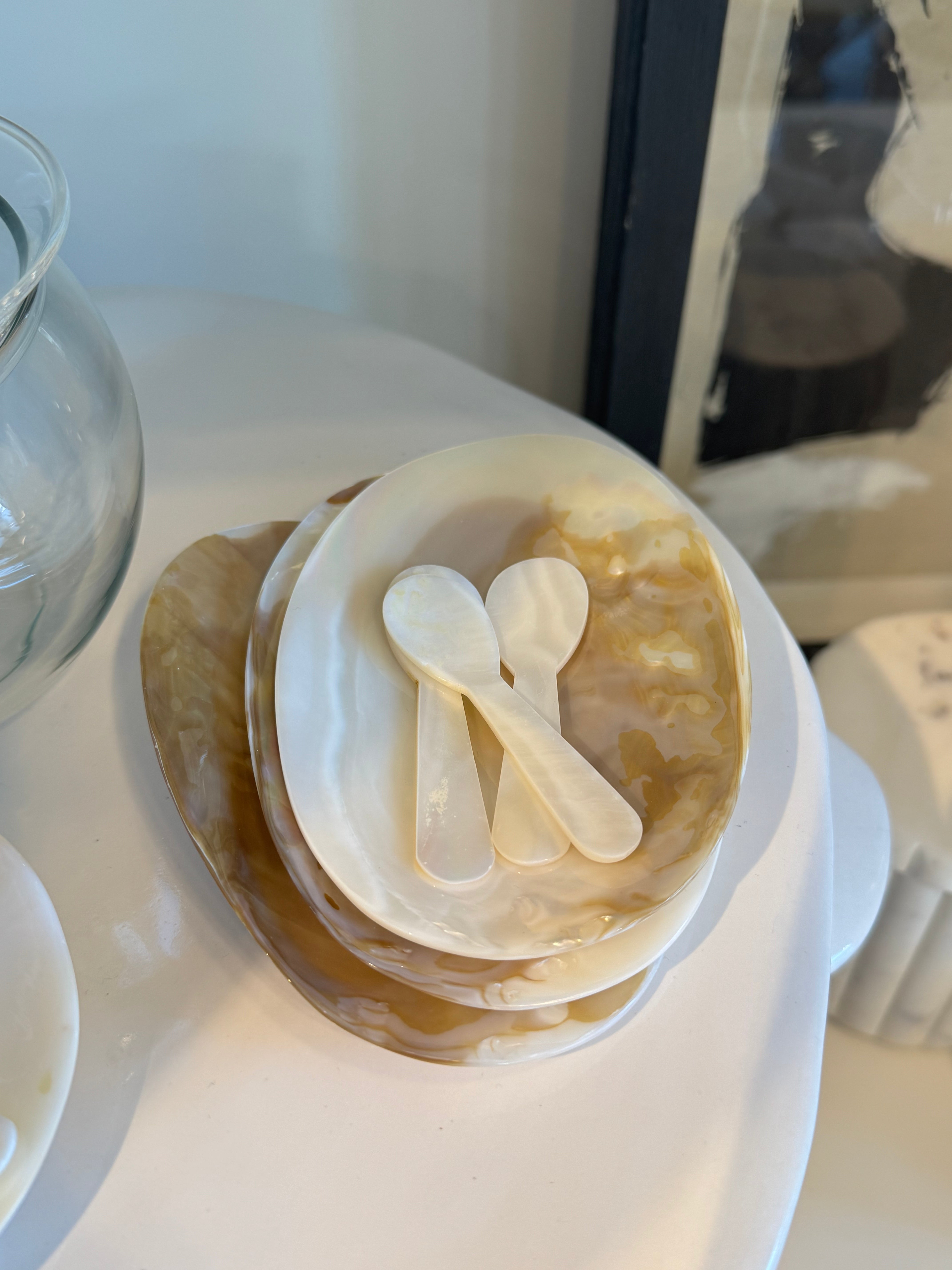 Mother of Pearl Caviar Plate