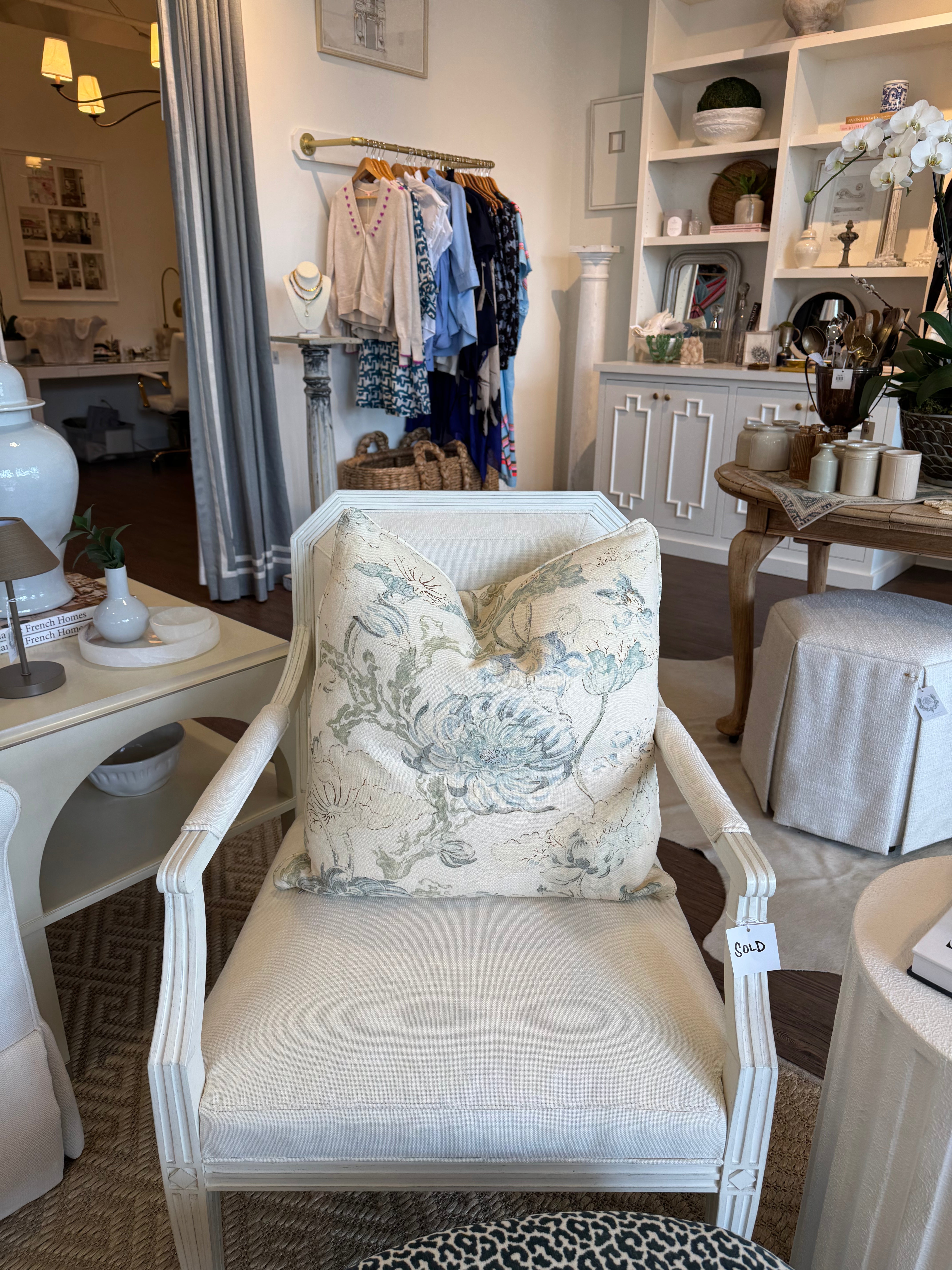 Hickory Chair Throw Pillow