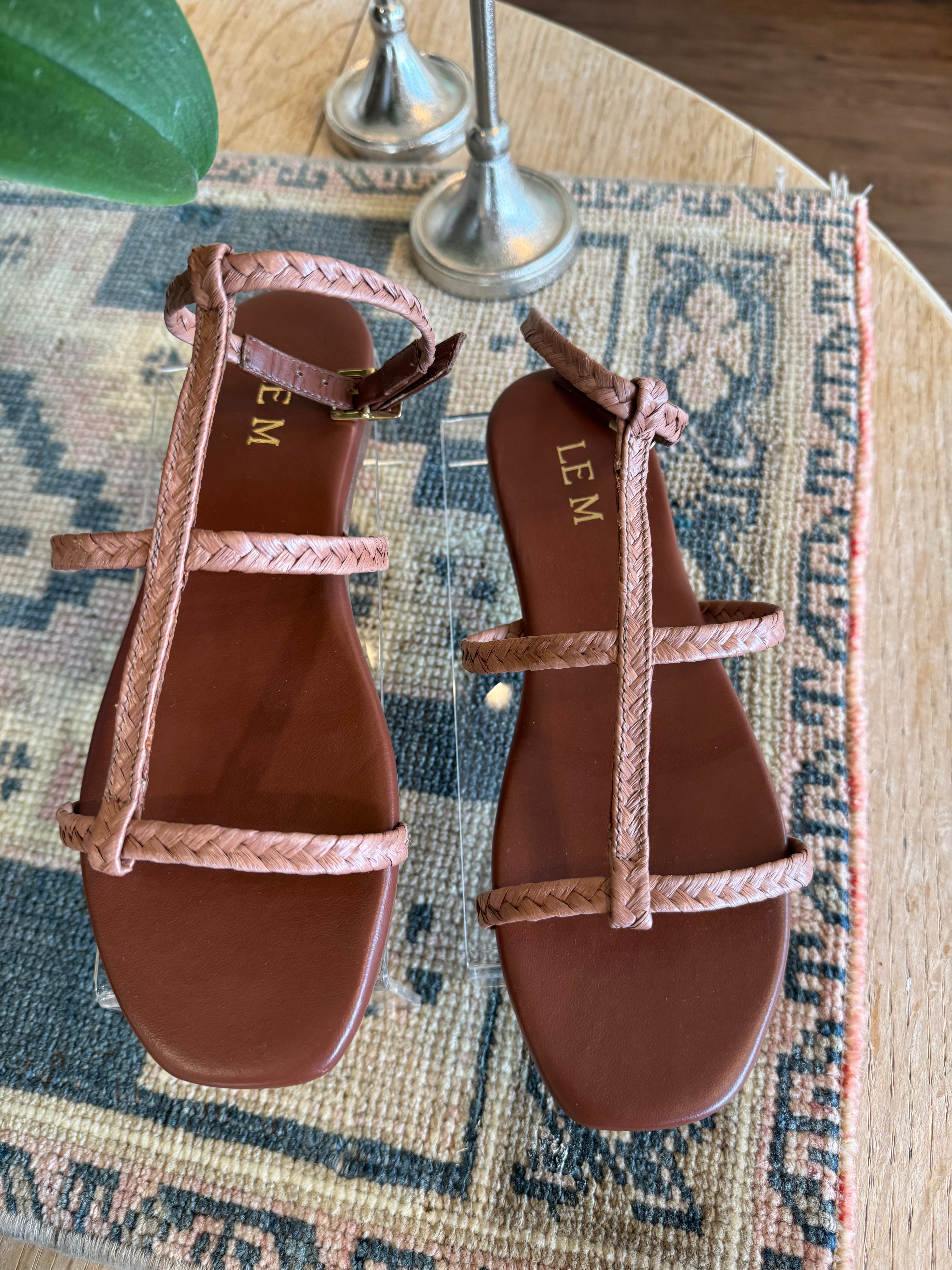 Cruz Sandal in Brandy