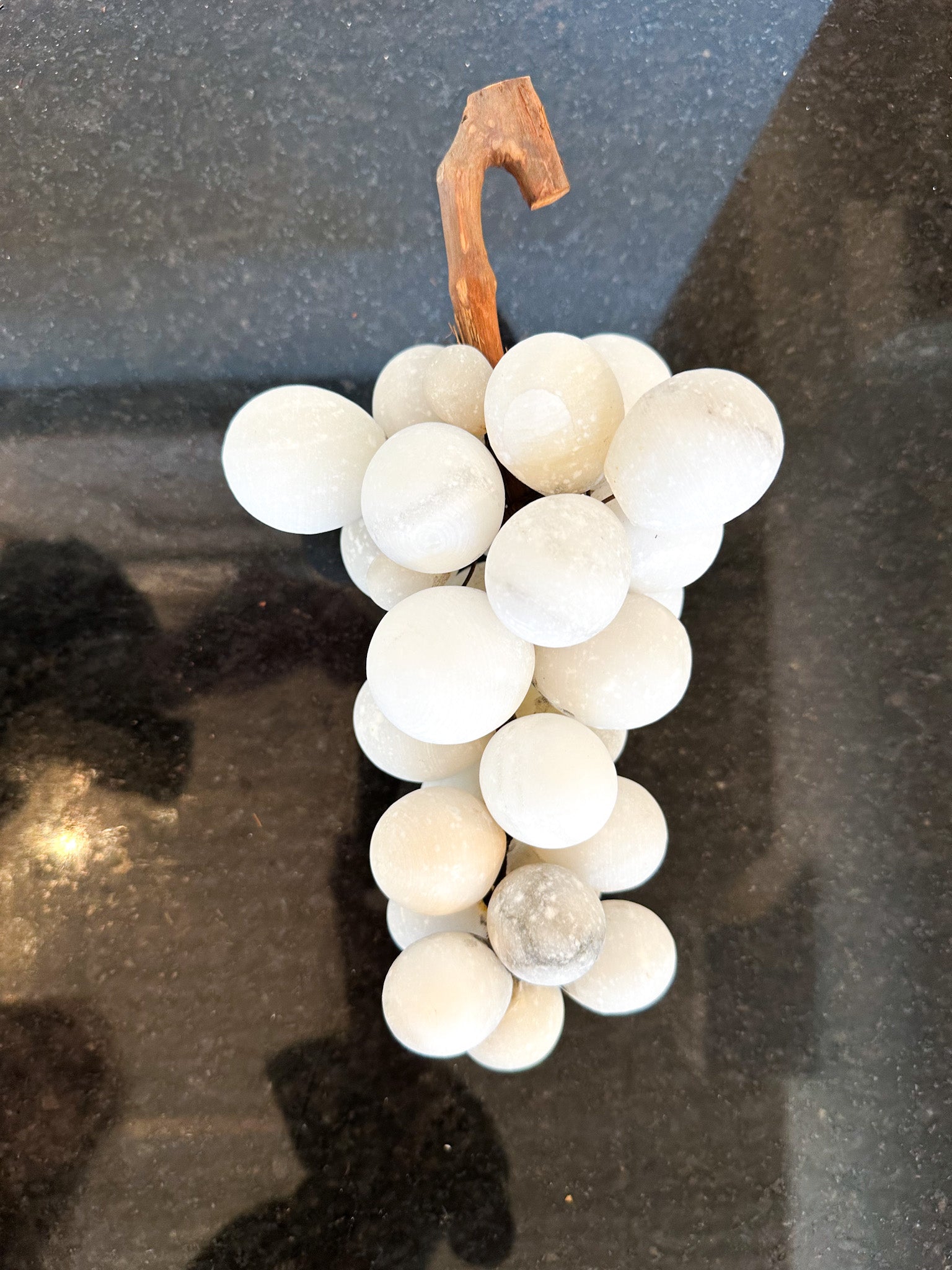 Vintage Alabaster Grapes