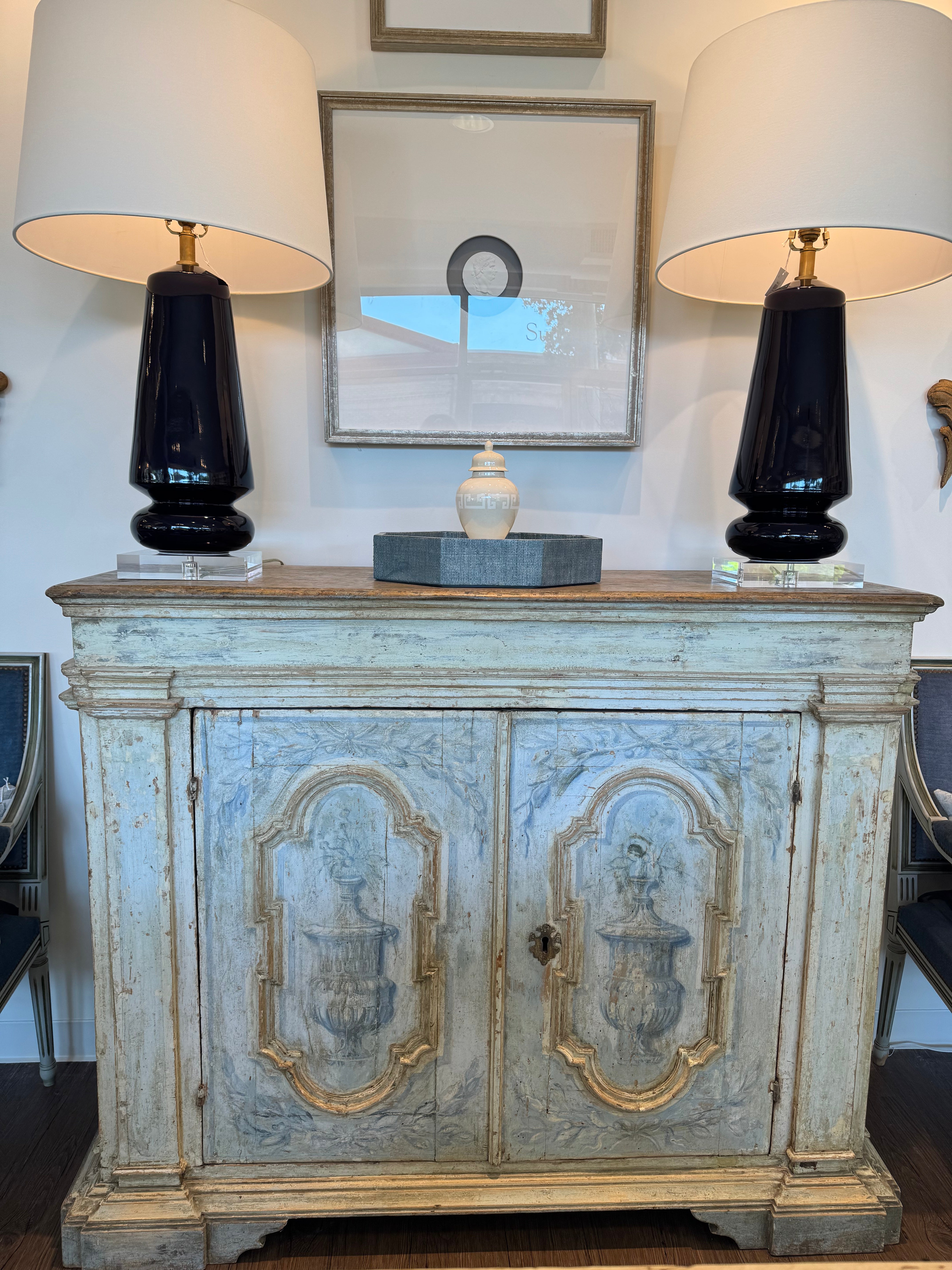 Painted Italian Credenza