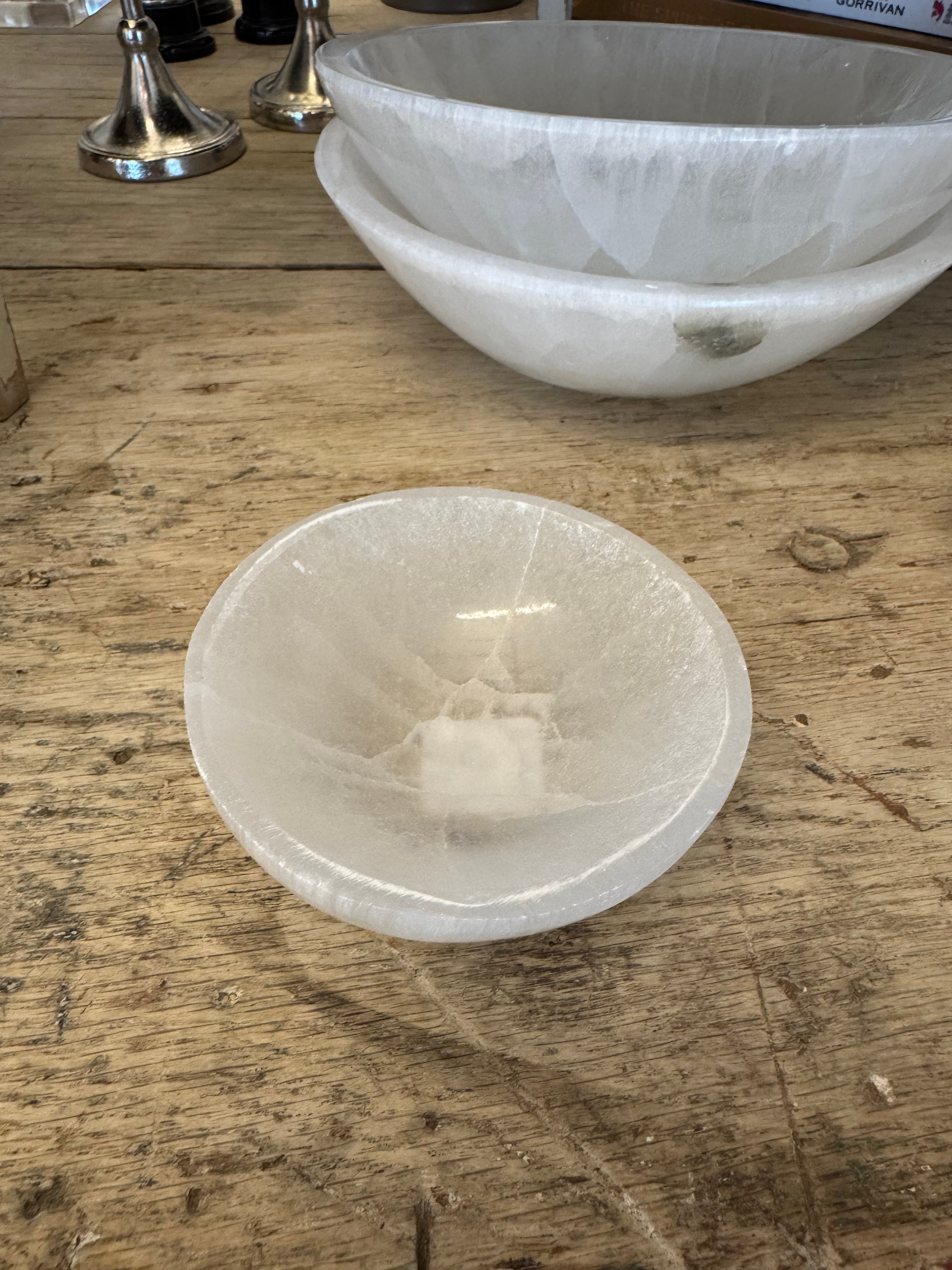 Selenite Bowls