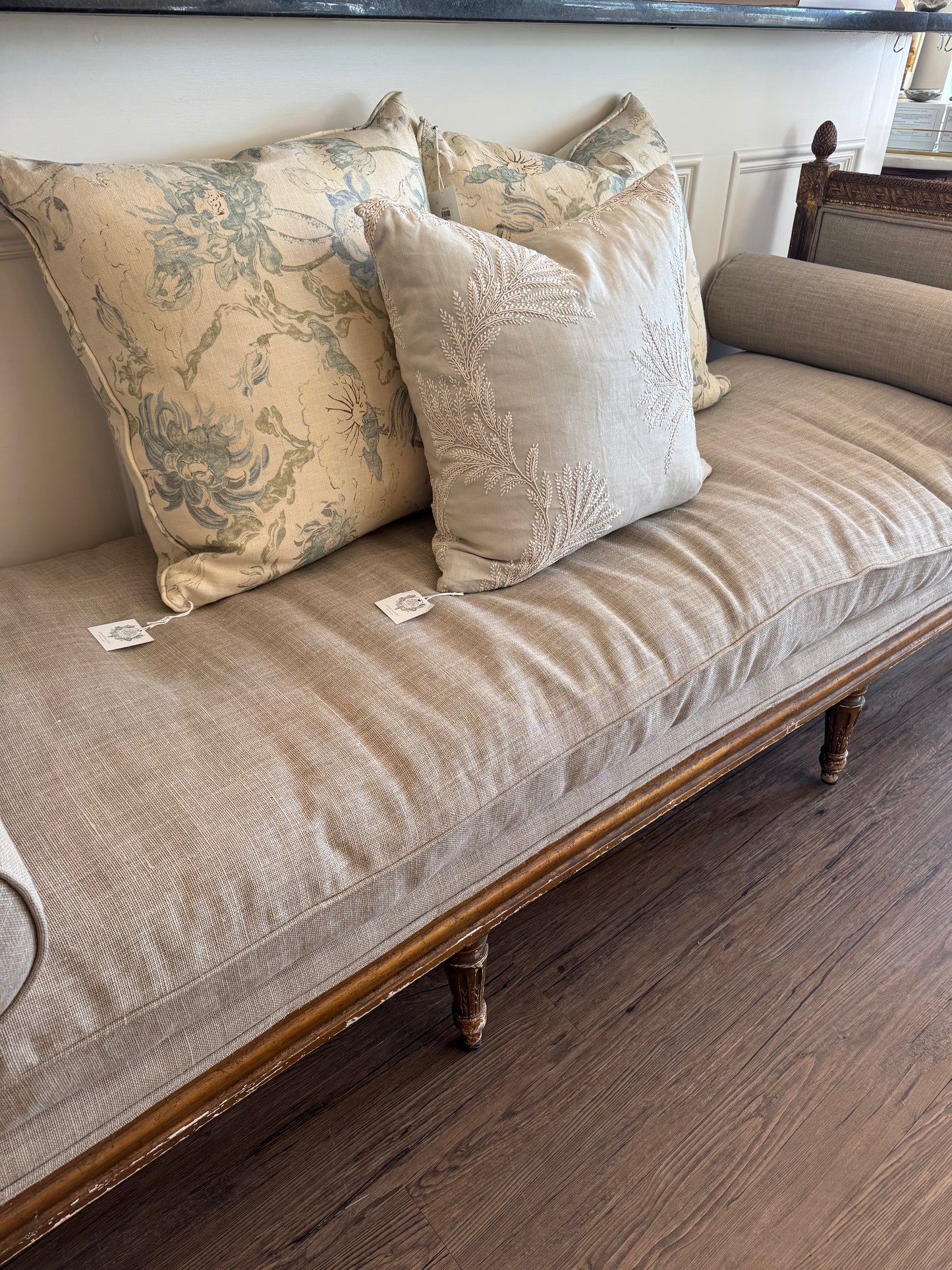 Antique Upholstered Daybed